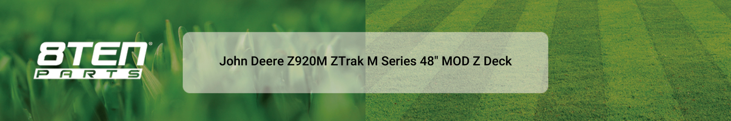 John Deere Z920M ZTrak M Series 48" MOD-Z Deck