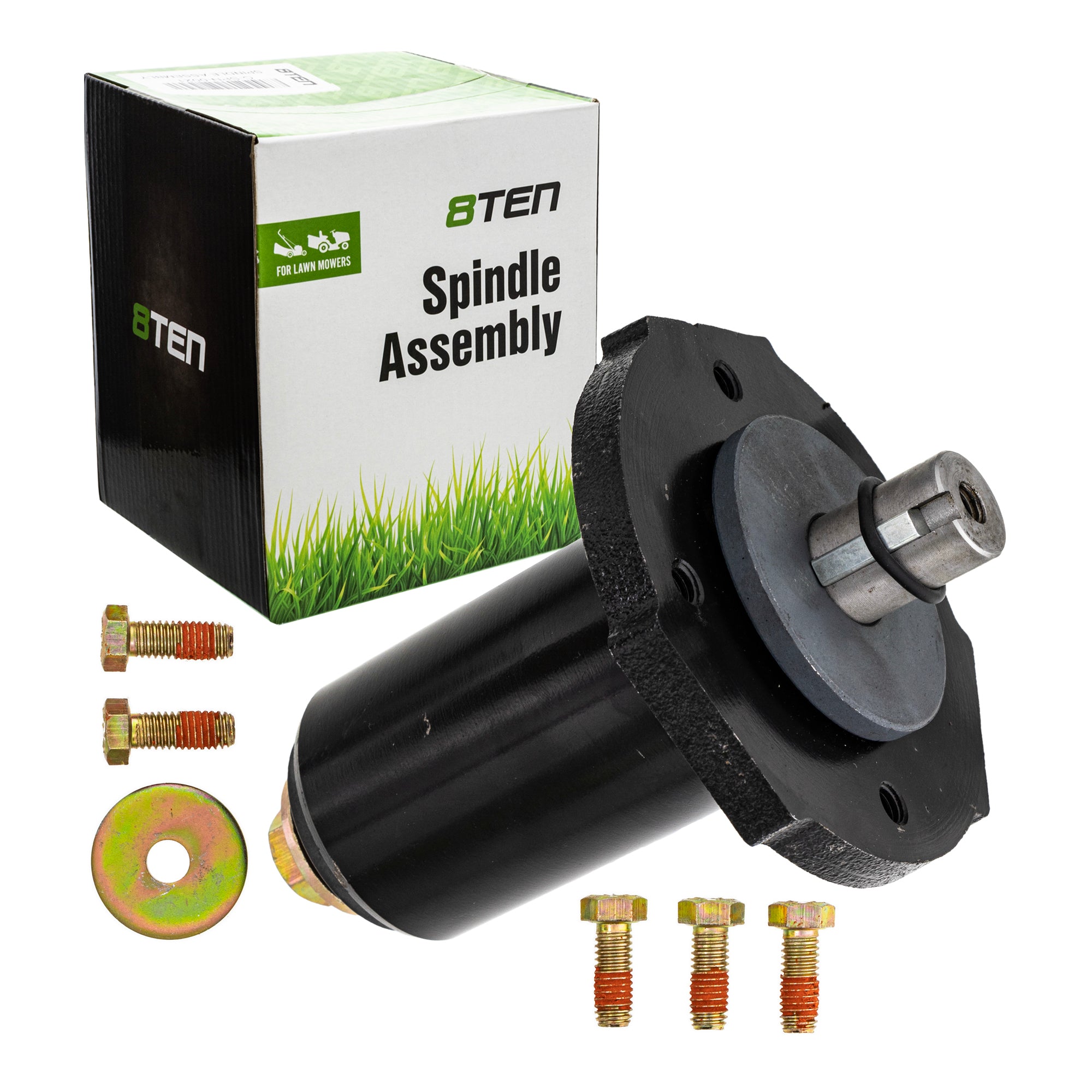 8TEN 810-KSP4243N Spindle & Pulley Set for ZT Zenith Pro-Turn Apex