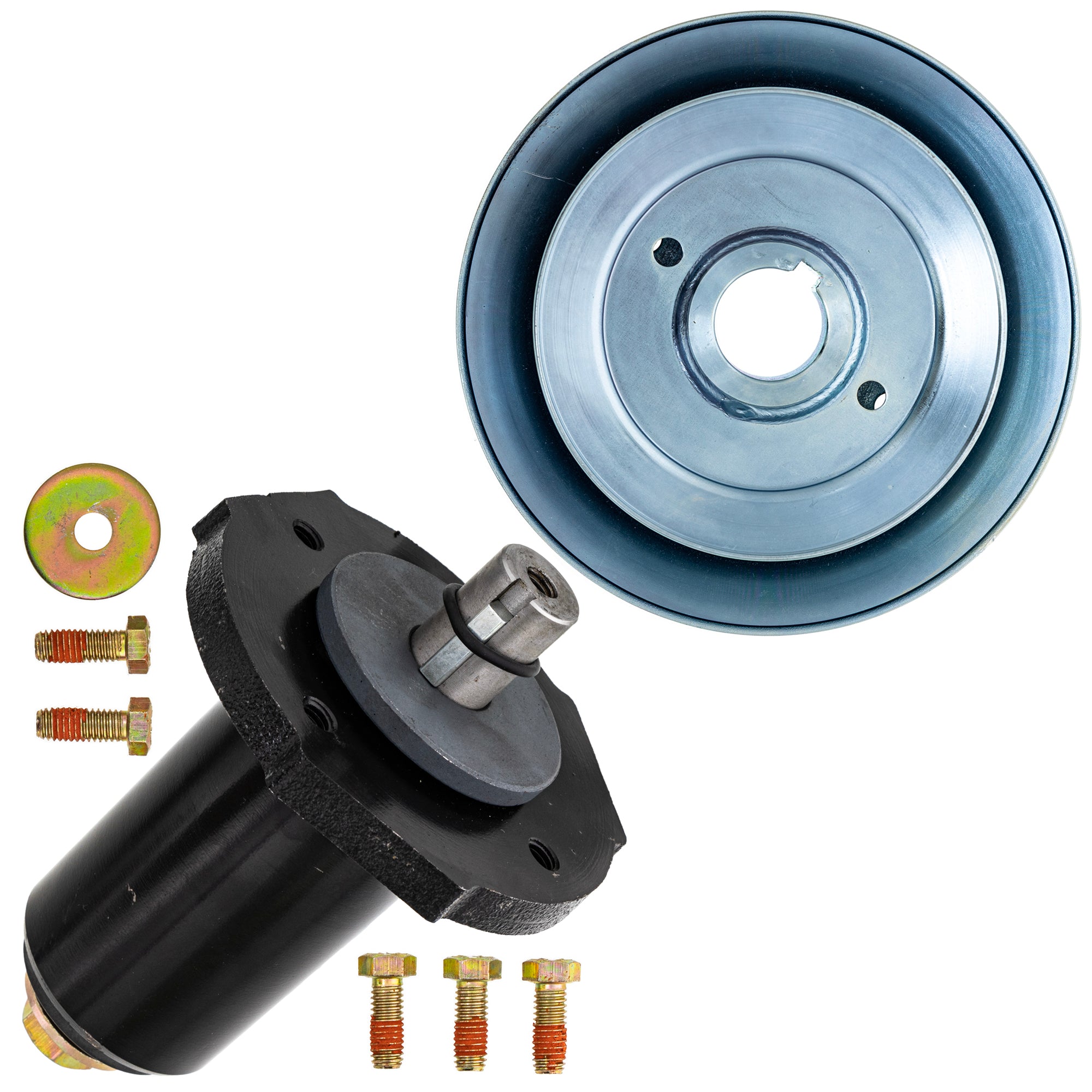 Spindle & Pulley Set for Pro-Turn Compact-Pro 8TEN 810-KSP4241N