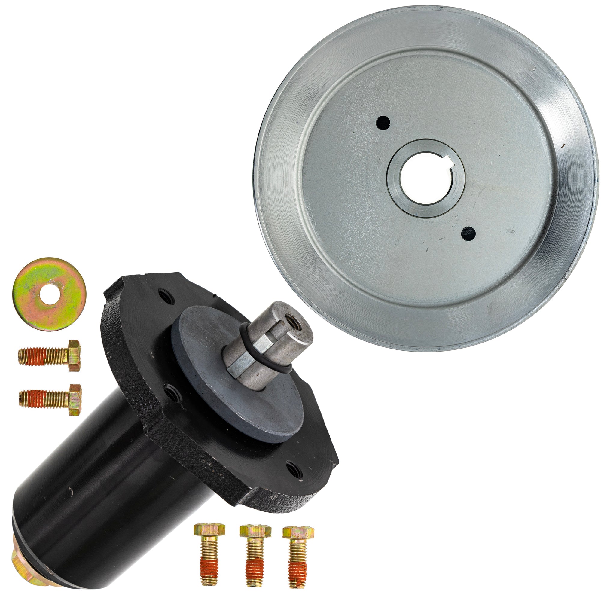 Spindle & Pulley Set for ZT Zoom Pro-Turn Pro-Master 8TEN 810-KSP4253N