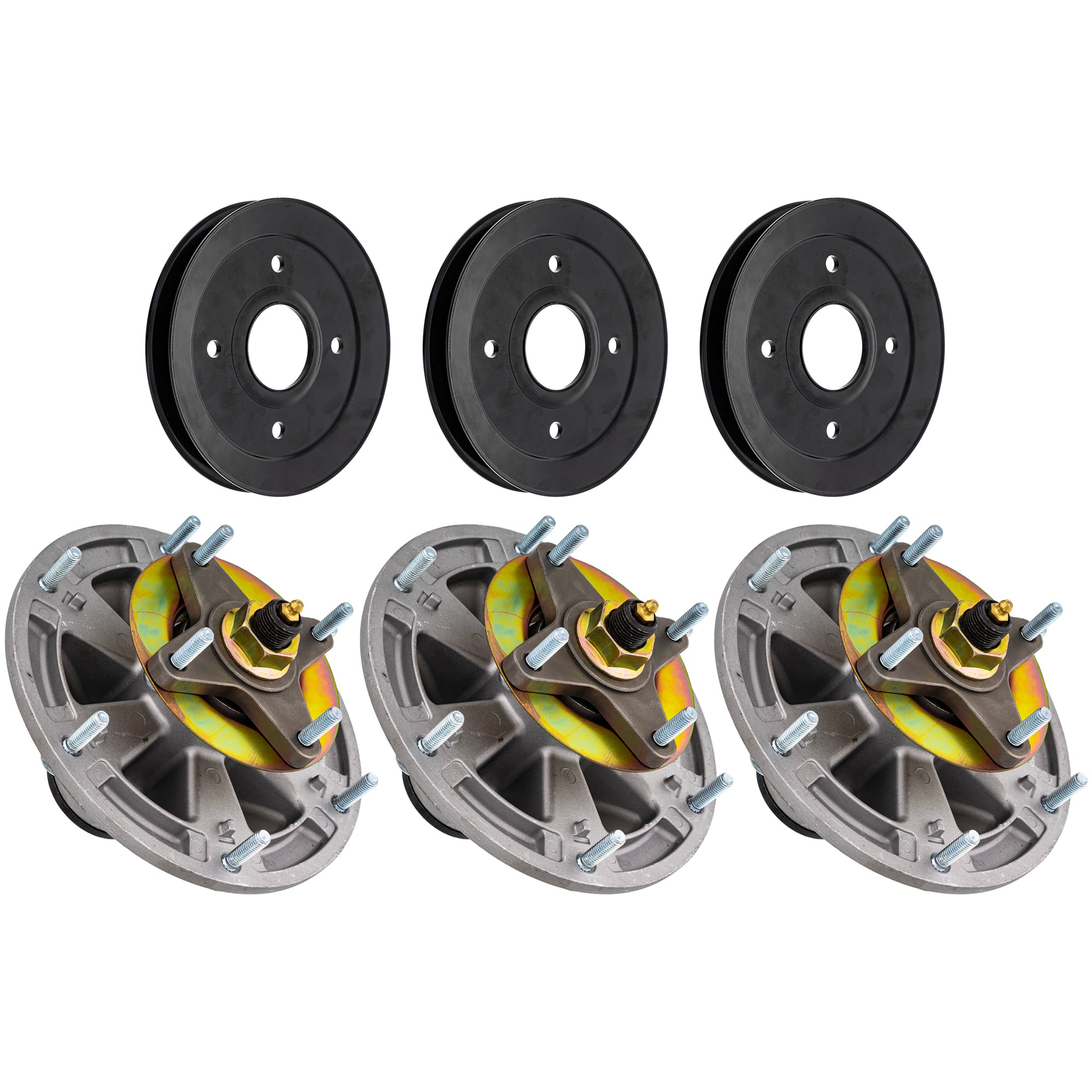 Spindle & Pulley Kit 1-Pack for Deere 8TEN 810-KSP4266N