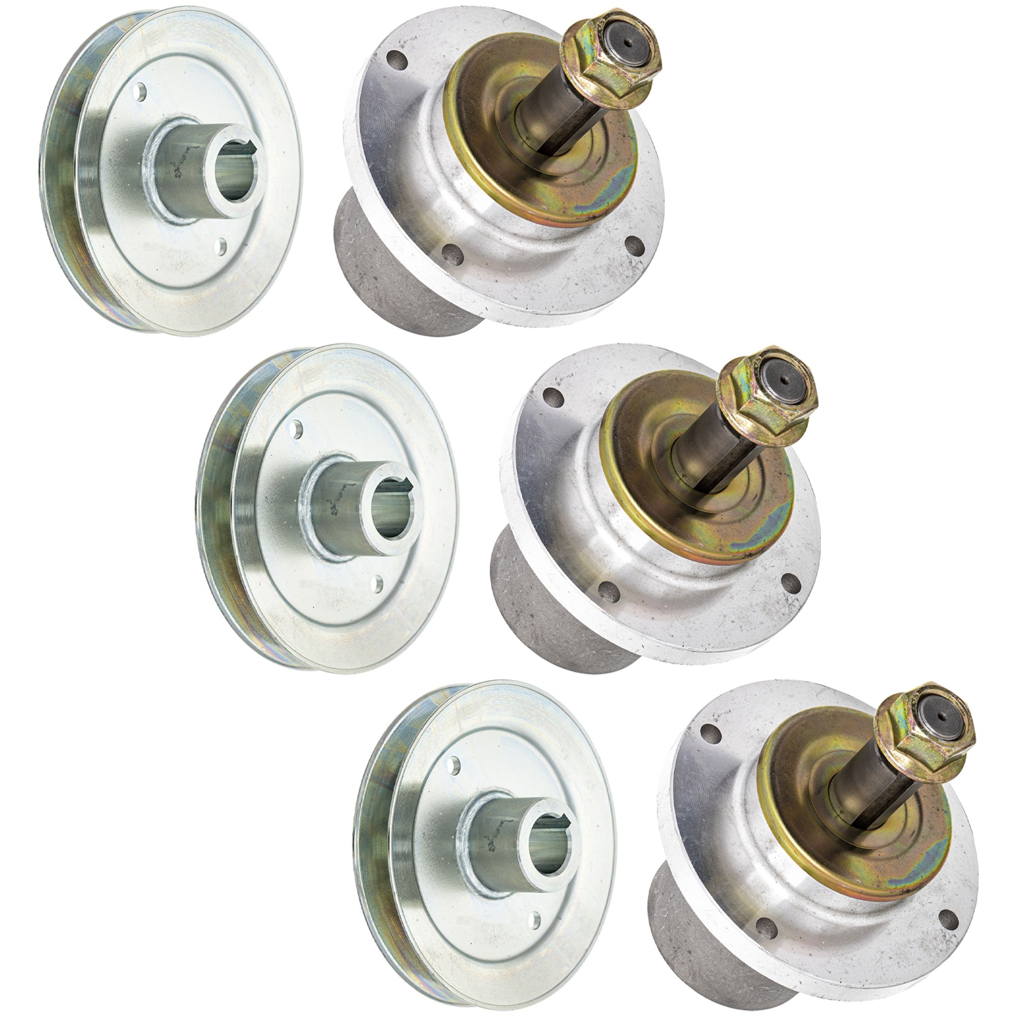 Spindle & Pulley Kit 3-Pack for SFW36-16BV Patriot Liberty Freedom 8TEN 810-KSP4274N