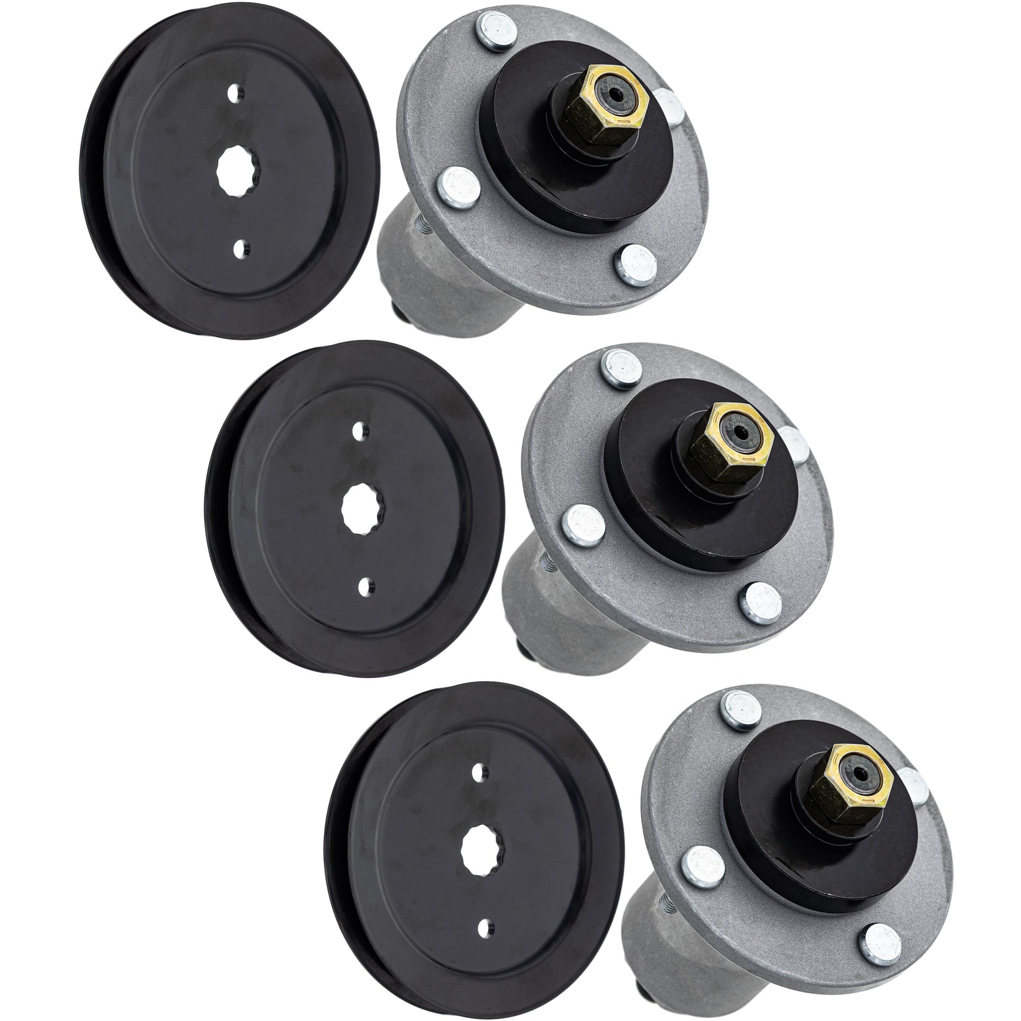 Spindle & Pulley Kit 1-Pack for ZTX ZT Ikon 8TEN 810-KSP4281N