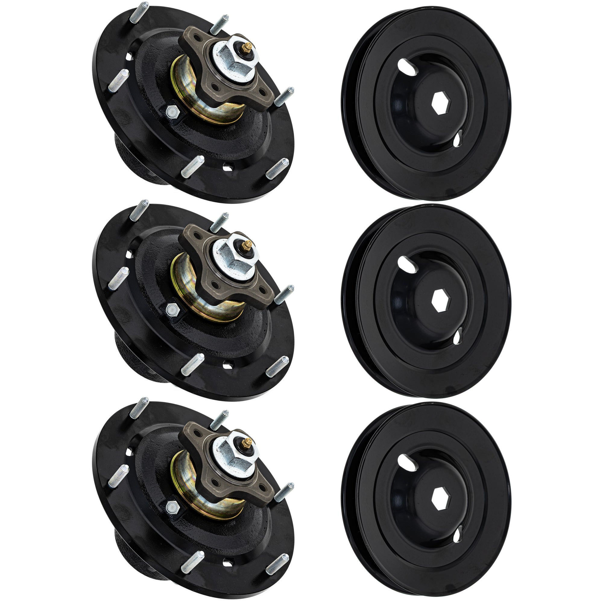 Spindle & Pulley Kit 1-Pack for Deere 8TEN 810-KSP4296N