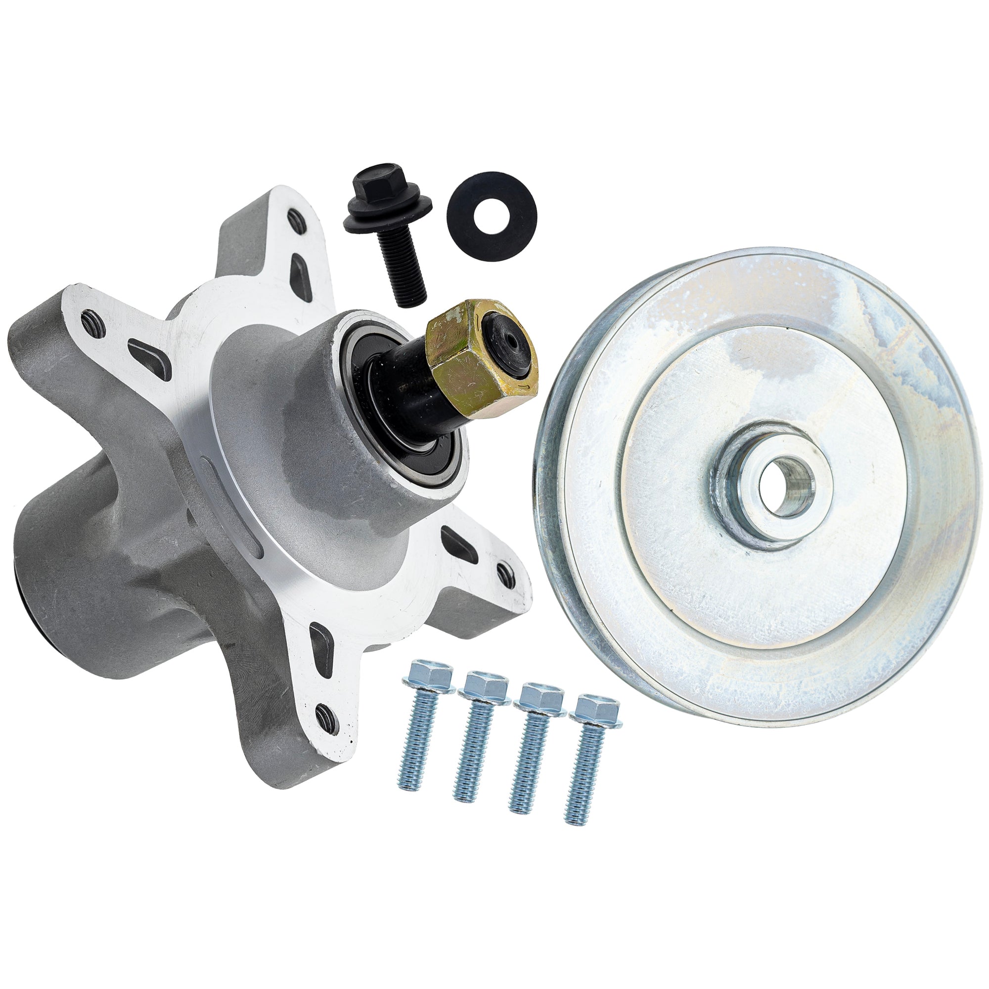 Spindle & Pulley Set For Toro Exmark 810-KSP4203N | 8TEN