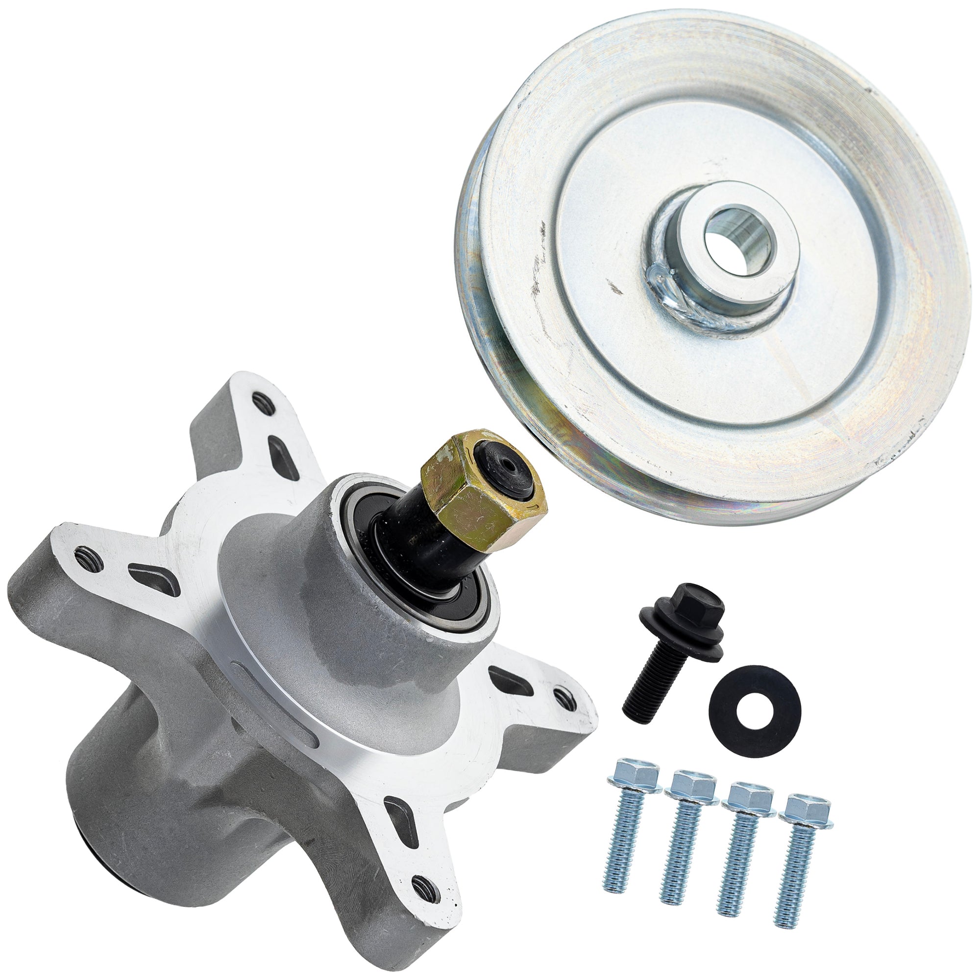Spindle & Pulley Set For Toro Exmark 810-KSP4205N | 8TEN