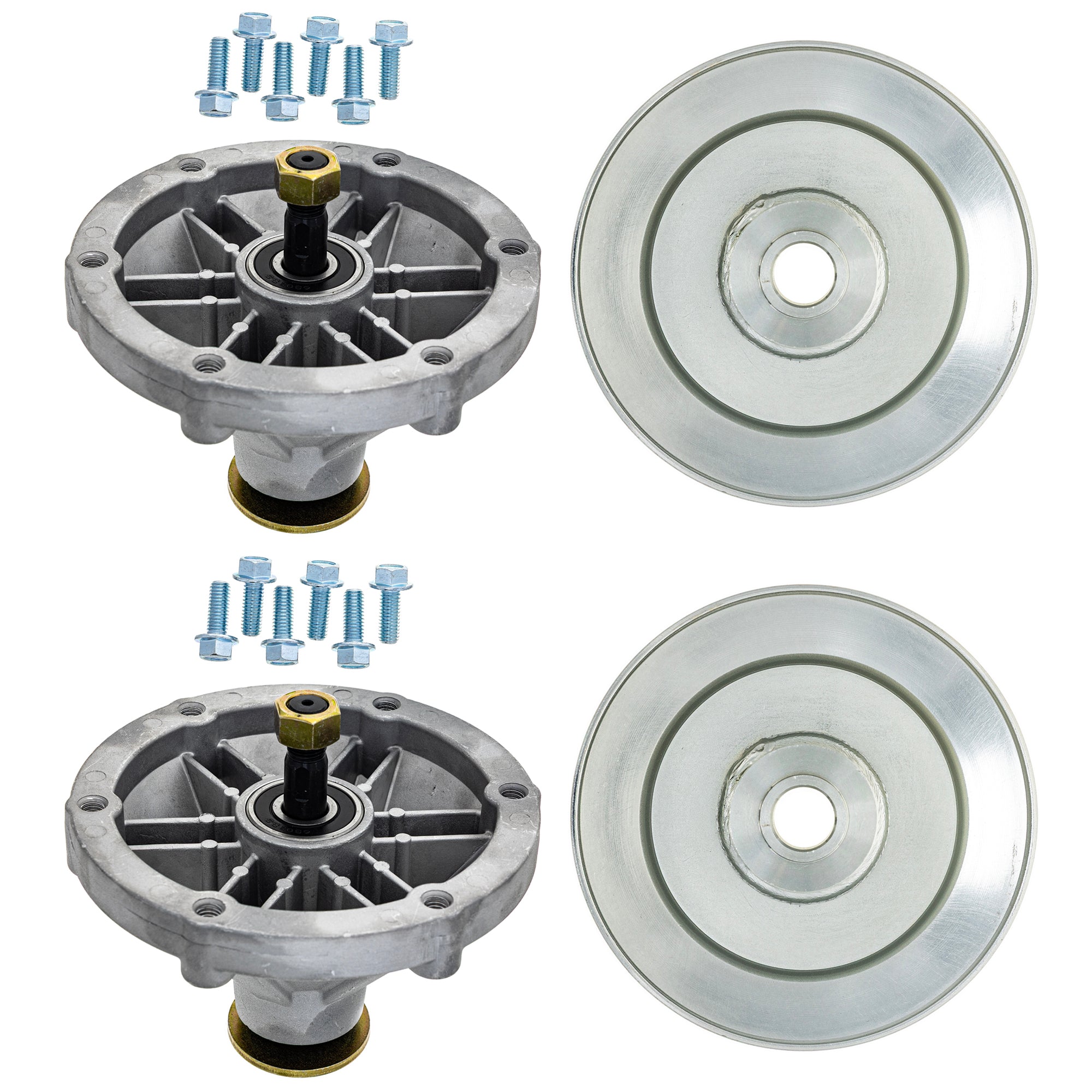 Spindle & Pulley Kit For Exmark 810-KSP4207N | 8TEN