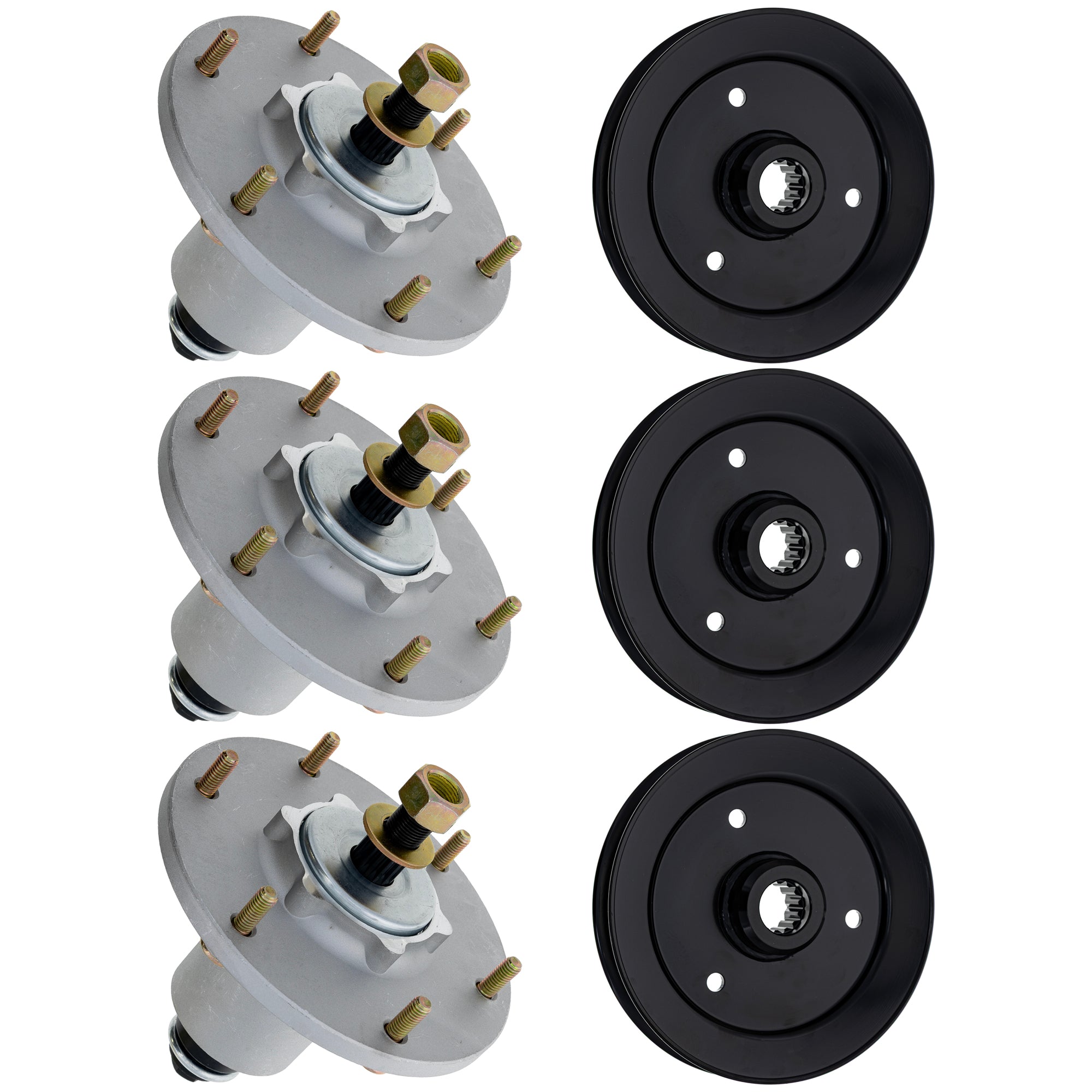 Spindle & Pulley Kit For Exmark 810-KSP4320N | 8TEN