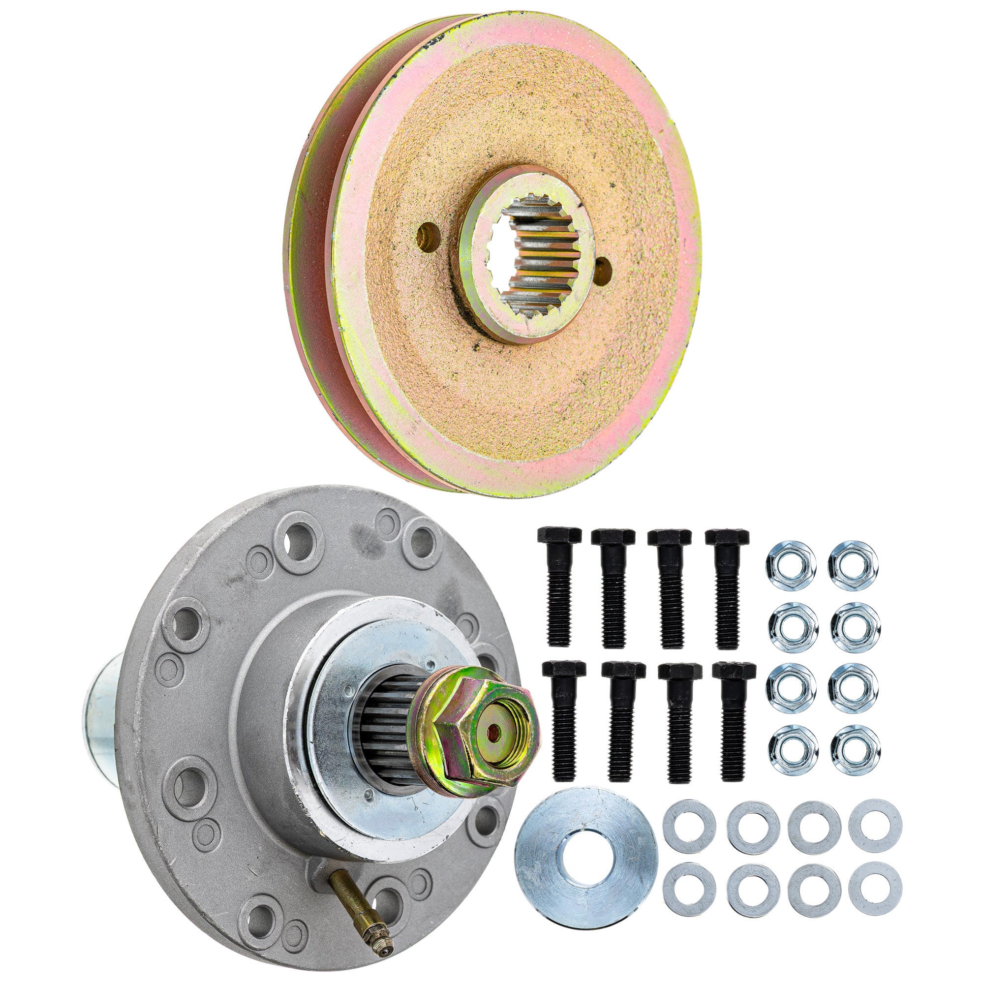 Spindle & Pulley Kit For MTD Cub Cadet 810-KSP4337N | 8TEN