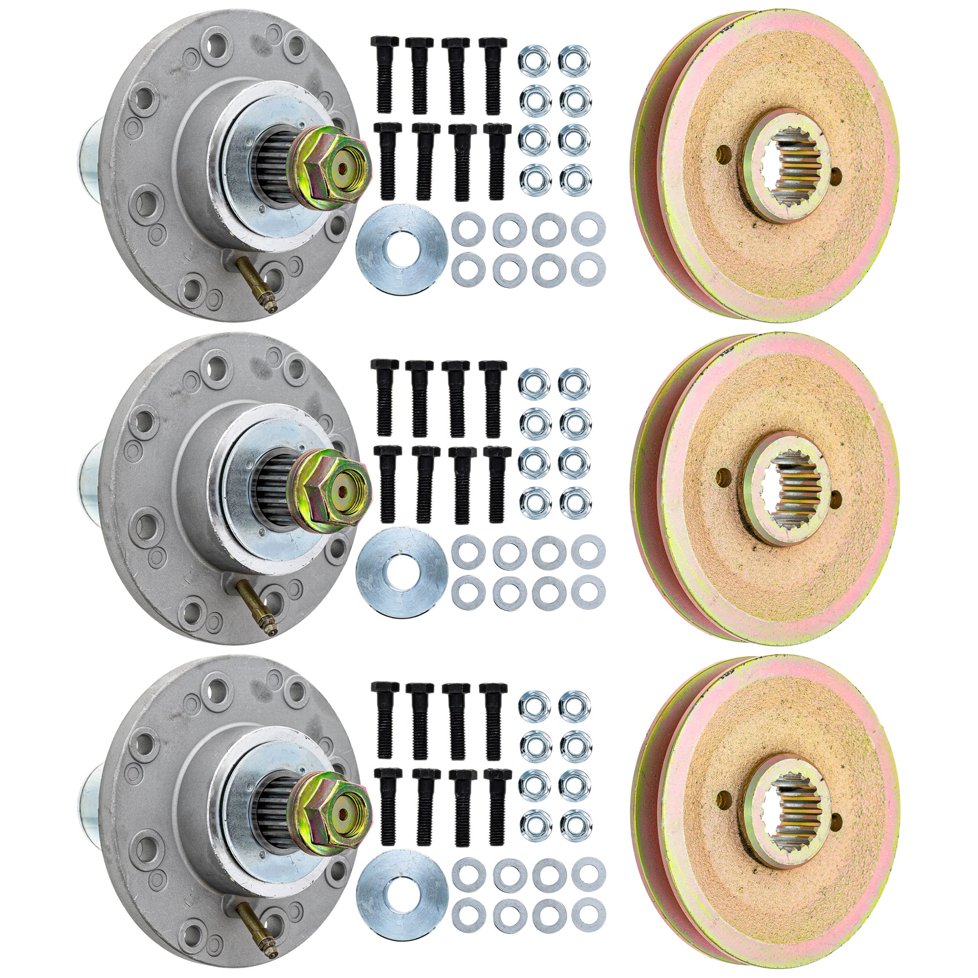 Spindle & Pulley Kit 3-Pack for Cadet 8TEN 810-KSP4337N