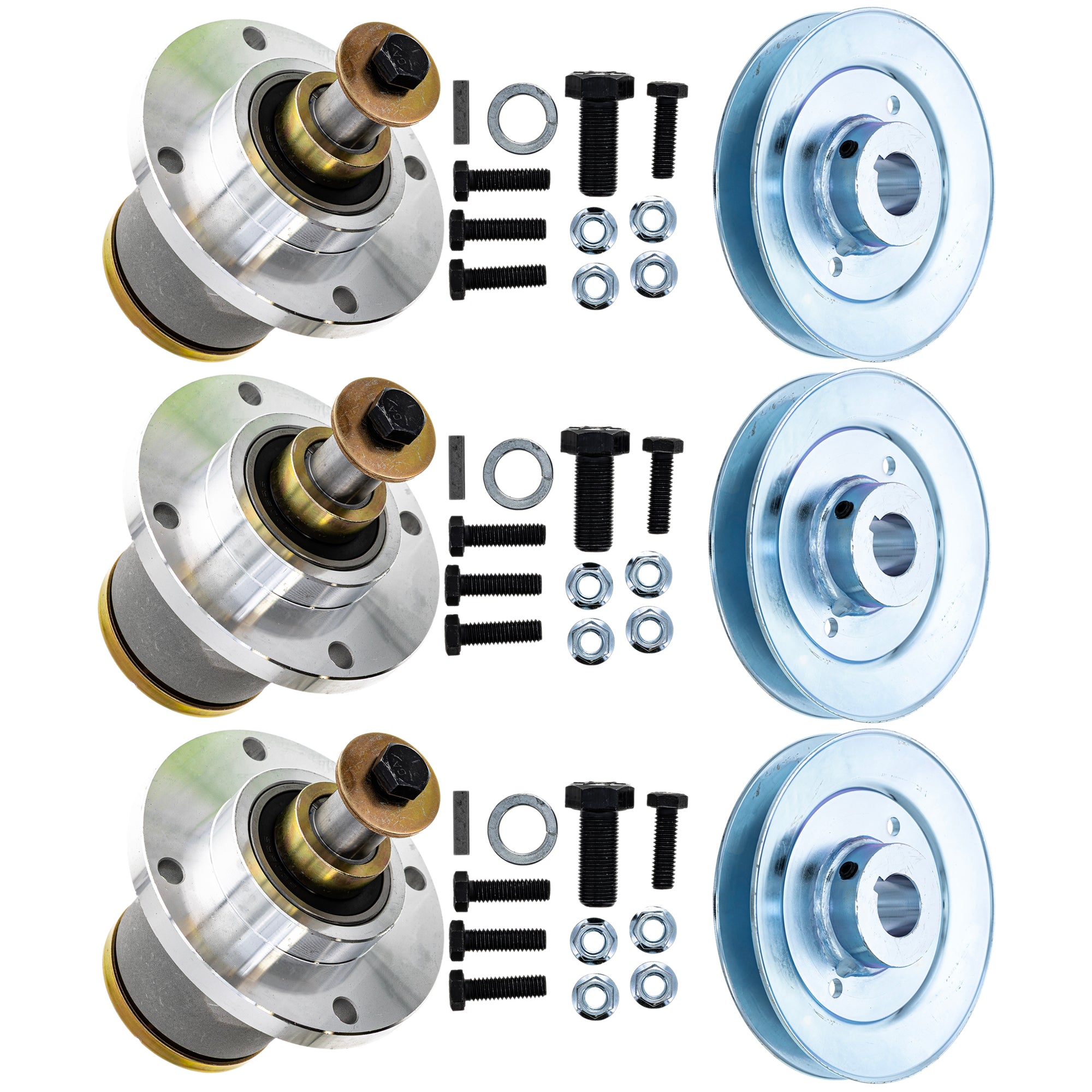 Spindle & Pulley Kit 3-Pack for RZ 8TEN 810-KSP4339N