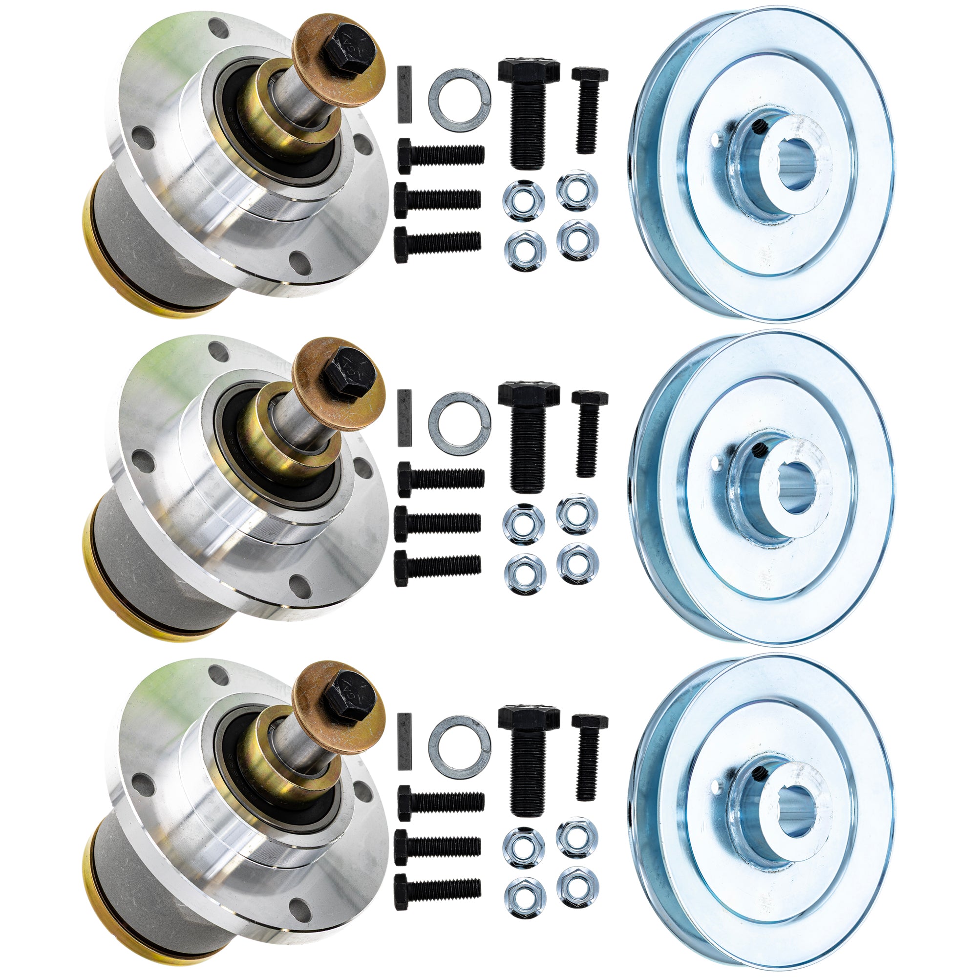 Spindle & Pulley Kit 3-Pack for RZ 8TEN 810-KSP4330N