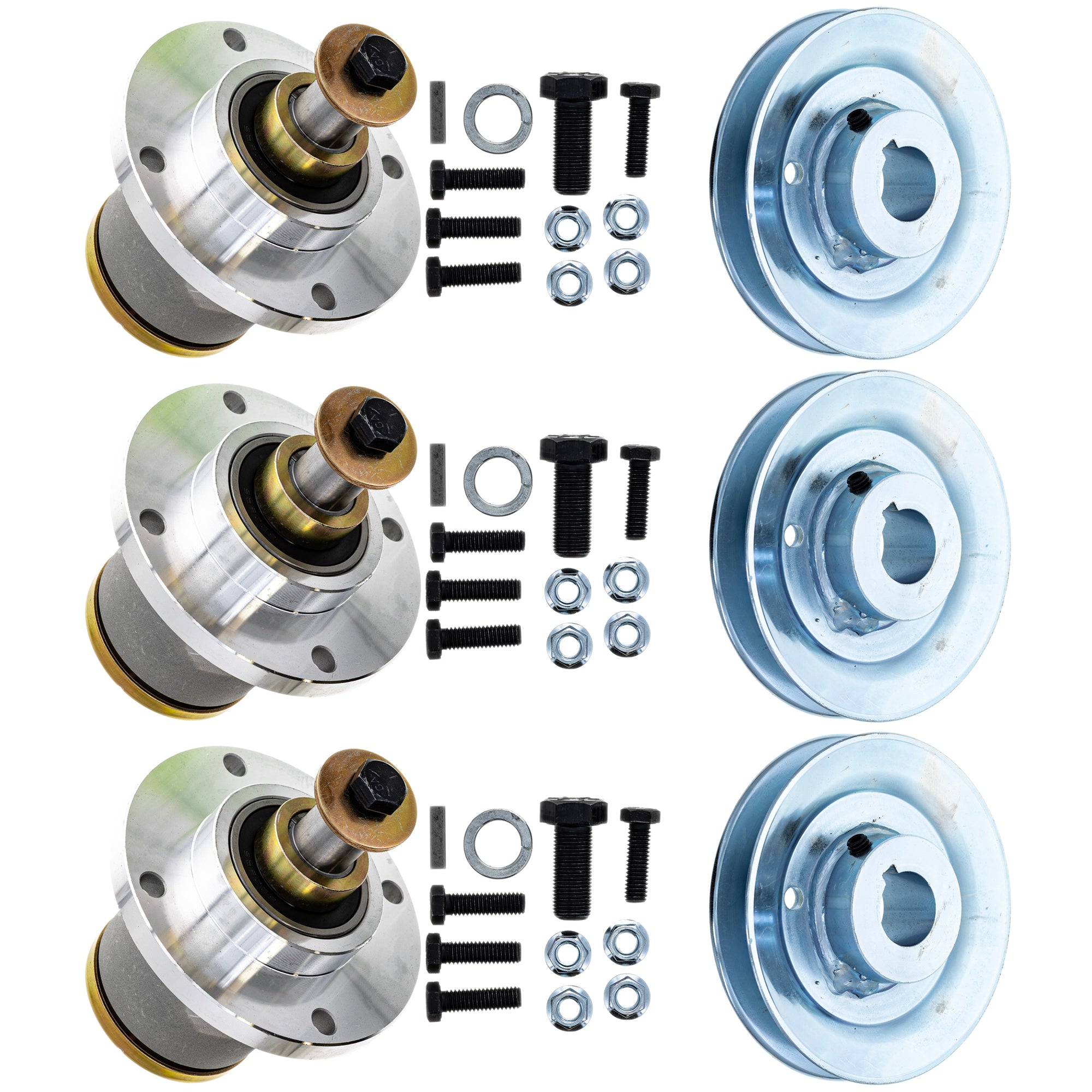 Spindle & Pulley Kit 3-Pack for RZ 8TEN 810-KSP4331N