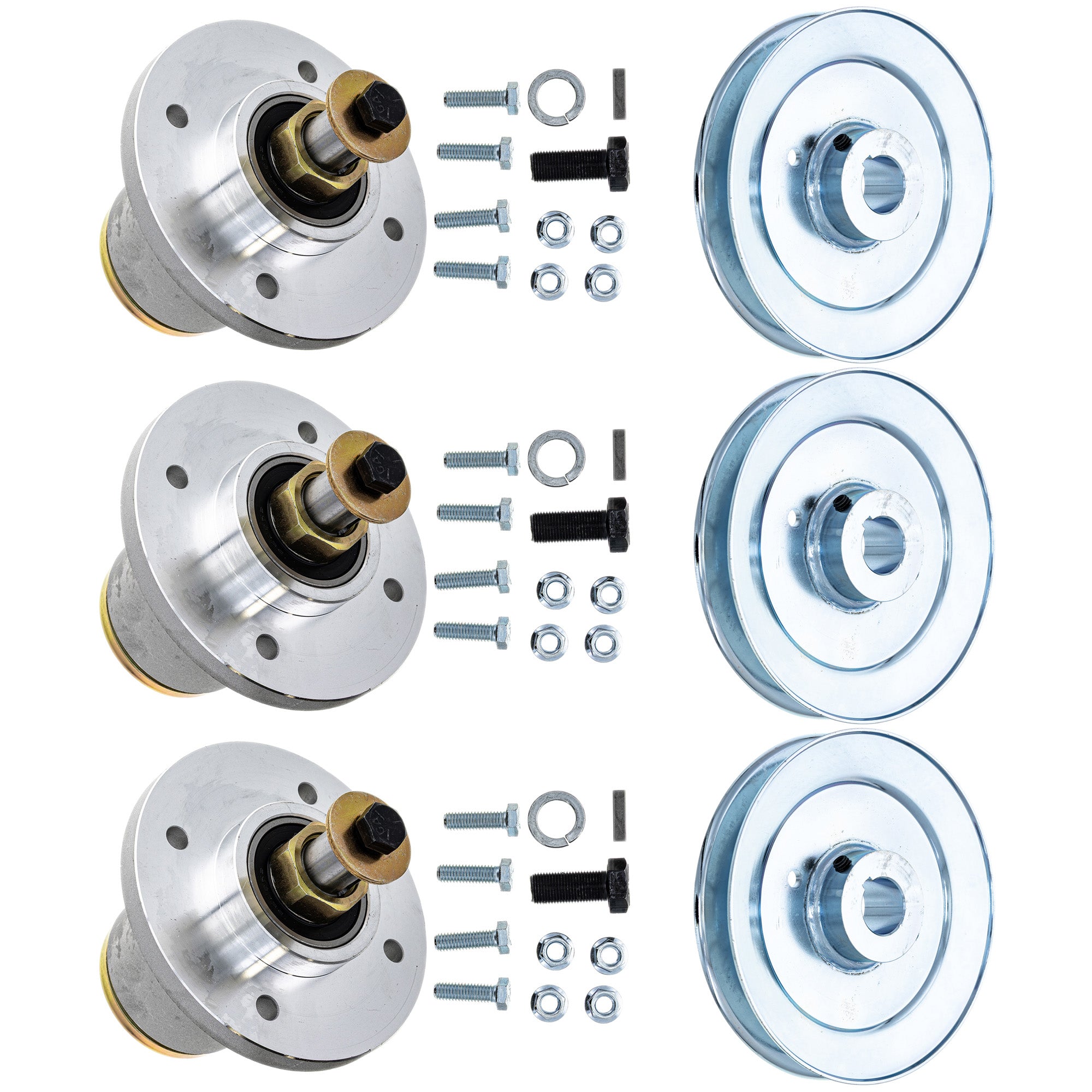 Spindle & Pulley Kit 3-Pack for 8TEN 810-KSP4347N