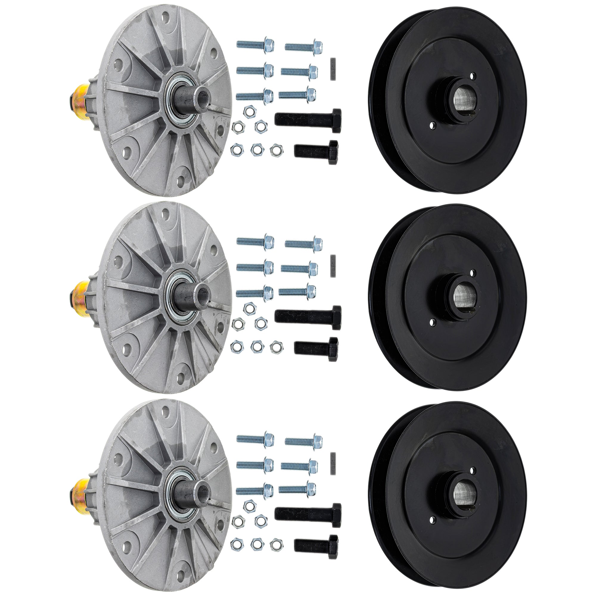 Spindle & Pulley Kit 3-Pack for 8TEN 810-KSP4340N