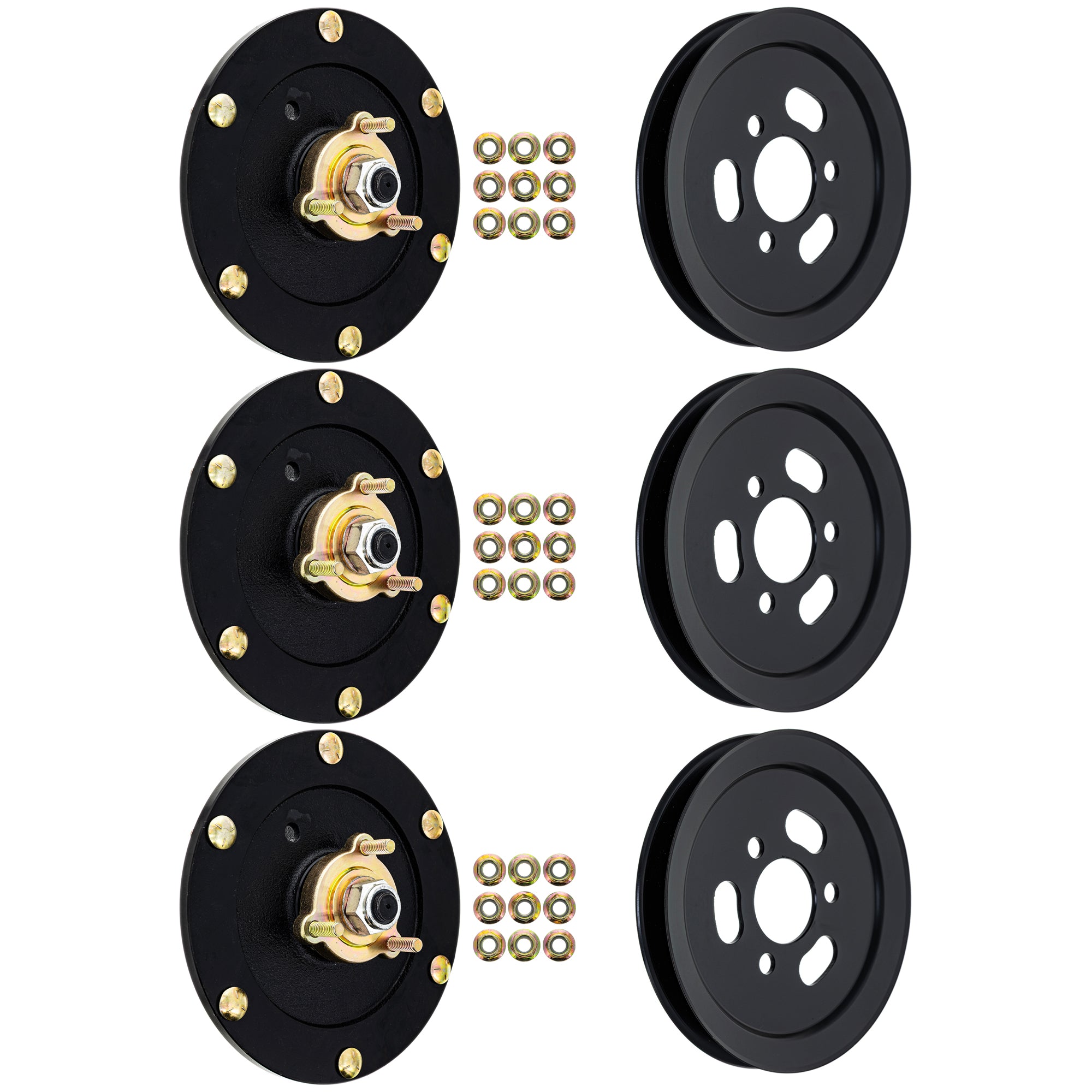 Spindle & Pulley Kit 3-Pack for Z-Master GrandStand 8TEN 810-KSP4341N
