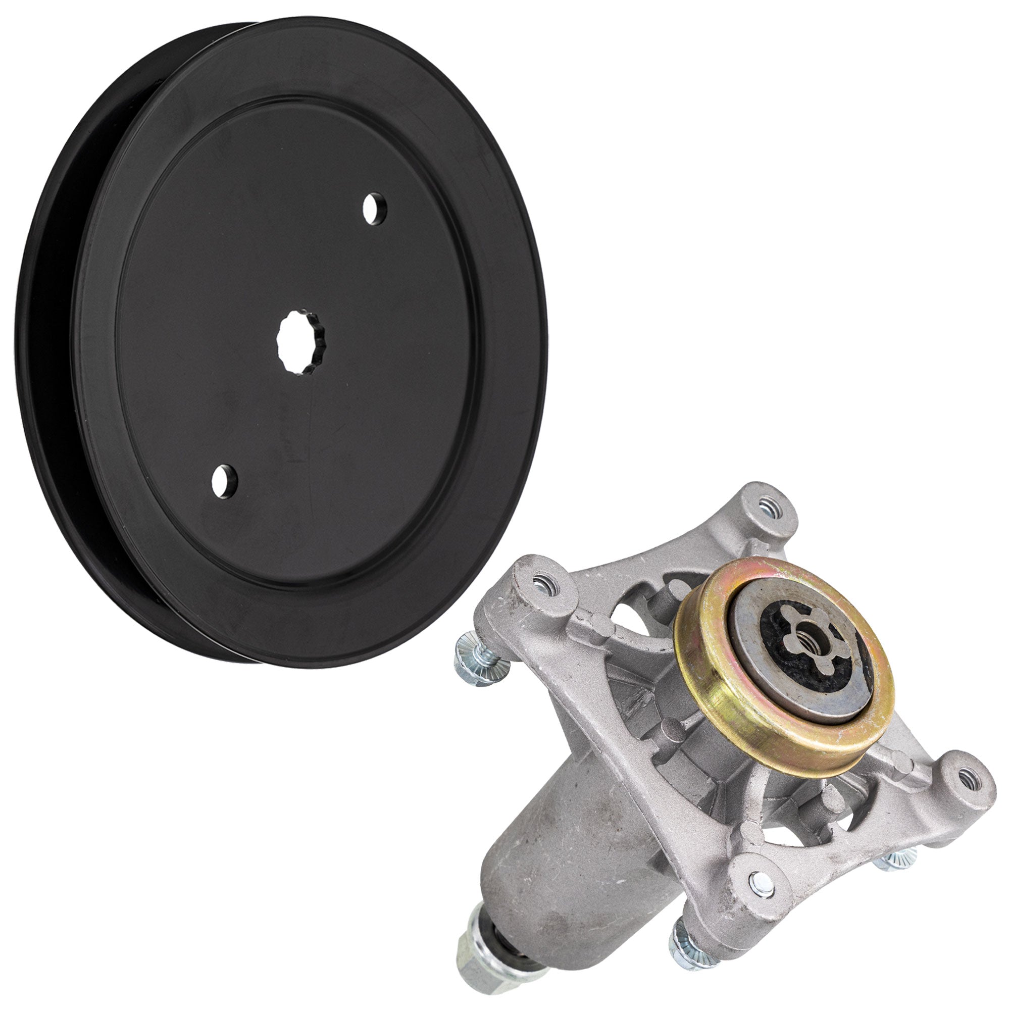 kyanapi KSW 1359 Blade Spindle Pulley Deck Kit For Husqvarna Poulan | 8TEN