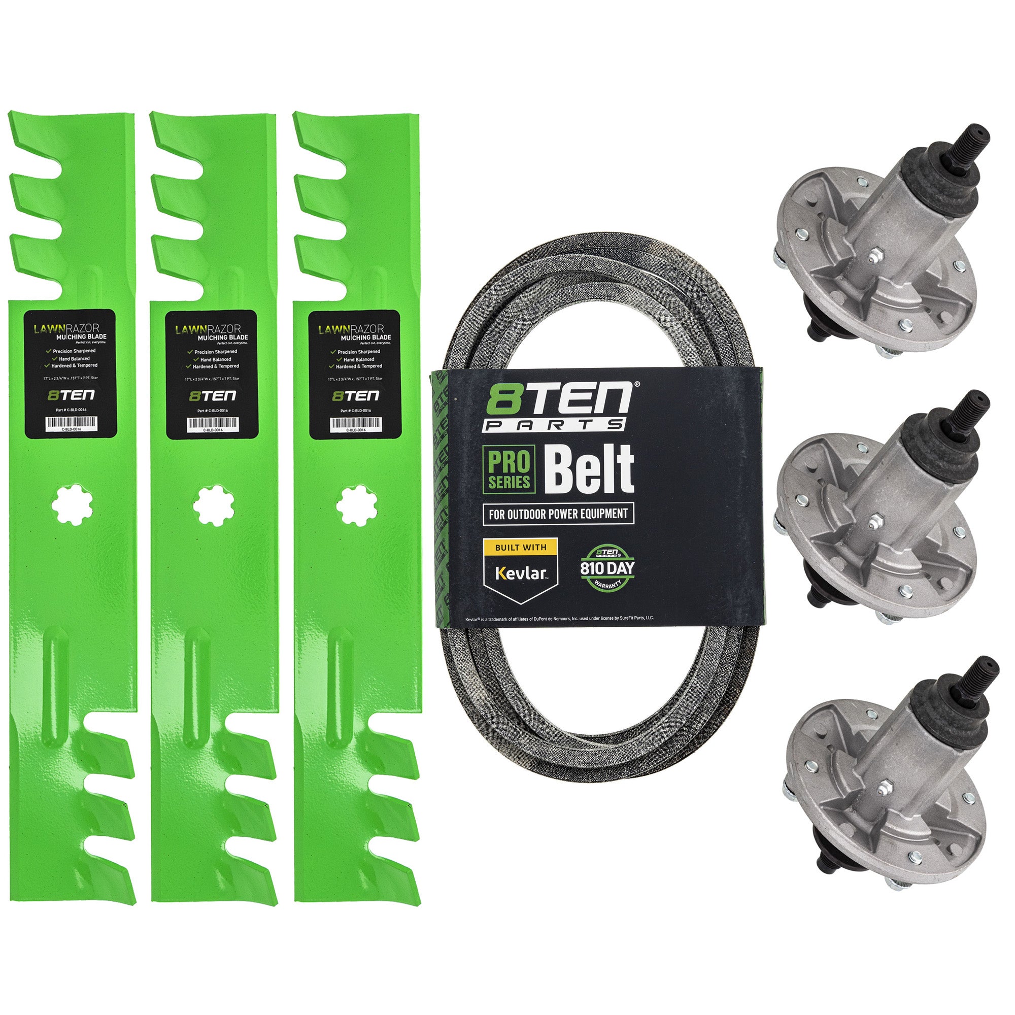 Mower Deck Rebuild Kit for zOTHER Stens Oregon MTD Cub Cadet Troy-Bilt John Deere Deere 8TEN MK1001750