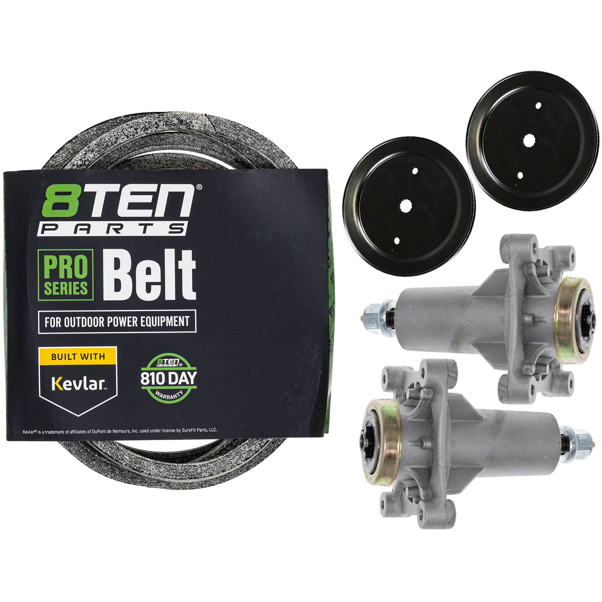 Deck Spindle & Belt Kit for zOTHER Stens Oregon MTD Cub Cadet Troy-Bilt Husqvarna Poulan 8TEN MK1001761