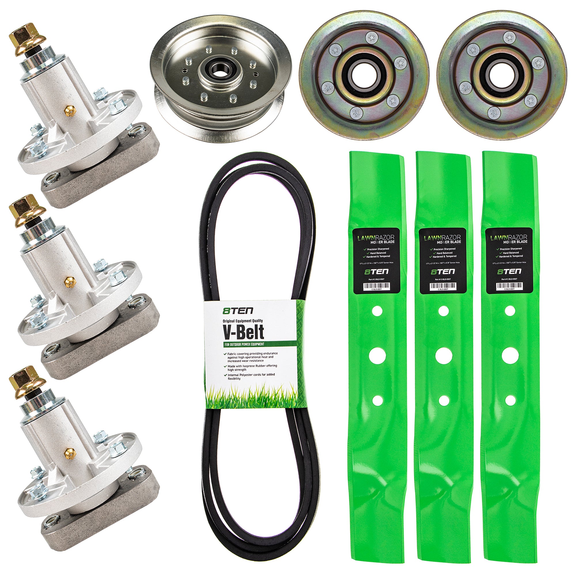 Mower Deck Rebuild Kit for zOTHER Walbro Stens Oregon MTD Cub Cadet Troy-Bilt John Deere 8TEN MK1001769