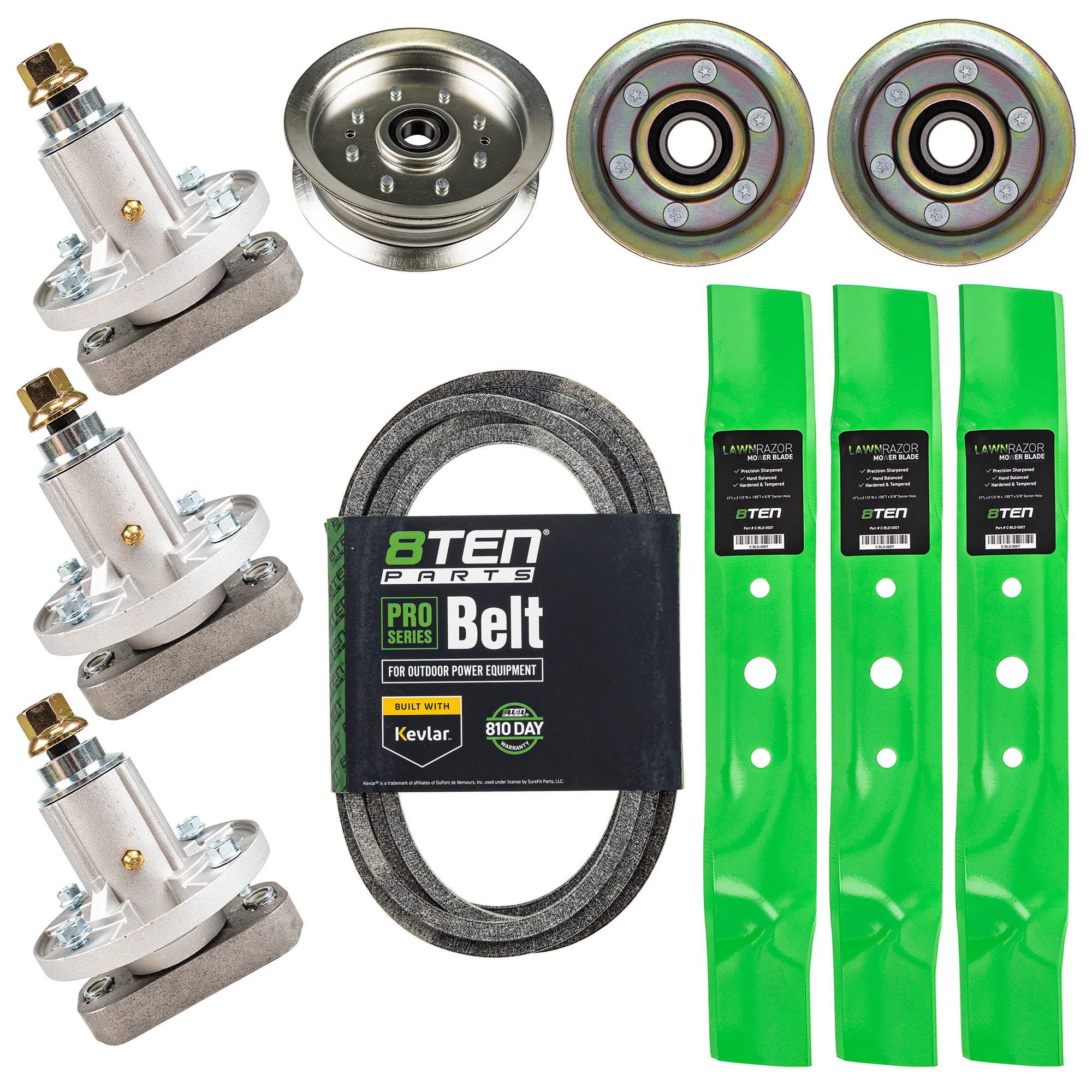 Mower Deck Rebuild Kit for zOTHER Walbro Stens Oregon MTD Cub Cadet Troy-Bilt John Deere 8TEN MK1001771