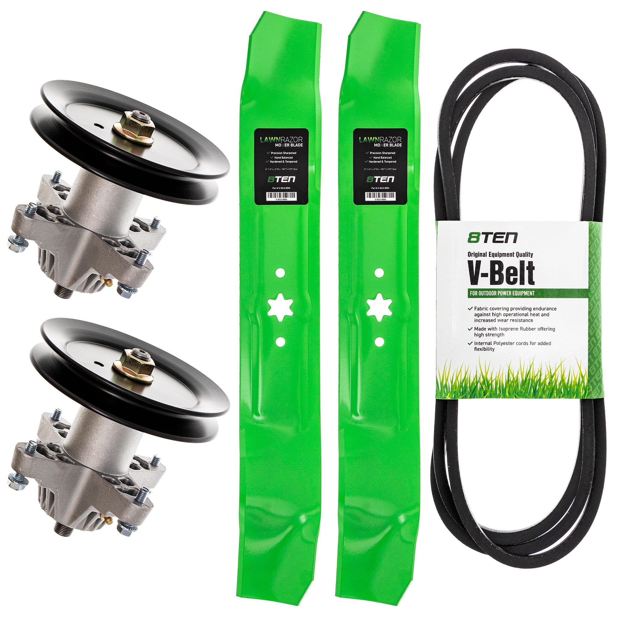 Mower Deck Rebuild Kit for zOTHER Toro Exmark Sunbelt Stens Oregon MTD Cub Cadet Troy-Bilt 8TEN MK1001786