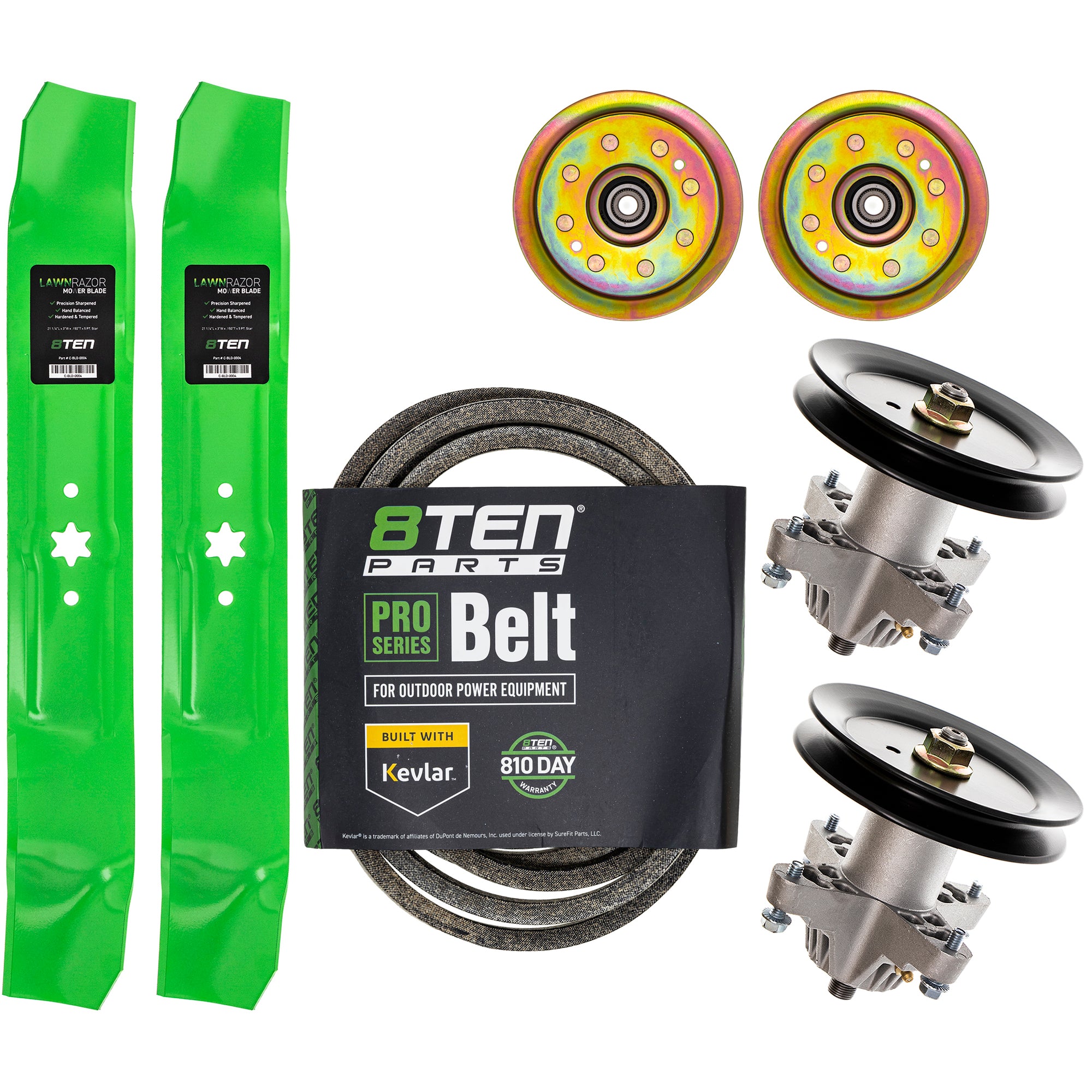 Mower Deck Rebuild Kit for Sunbelt Stens Oregon MTD Cub Cadet Troy-Bilt John Deere 8TEN MK1001789