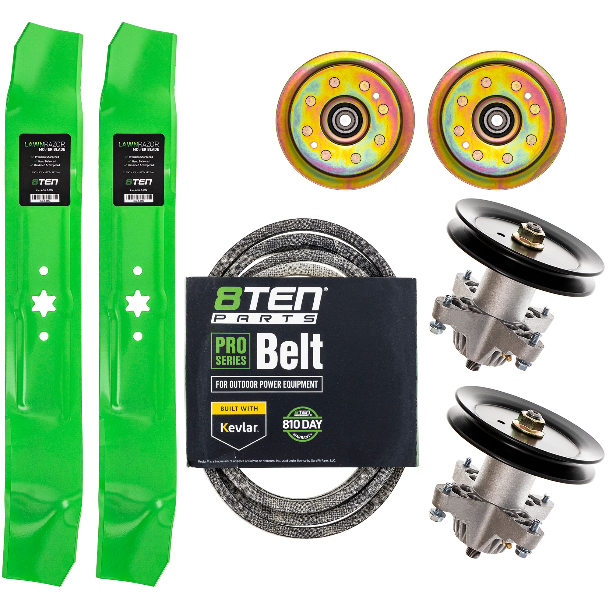 Mower Deck Rebuild Kit for Sunbelt Stens Oregon MTD Cub Cadet Troy-Bilt Hustler Husqvarna 8TEN MK1001790