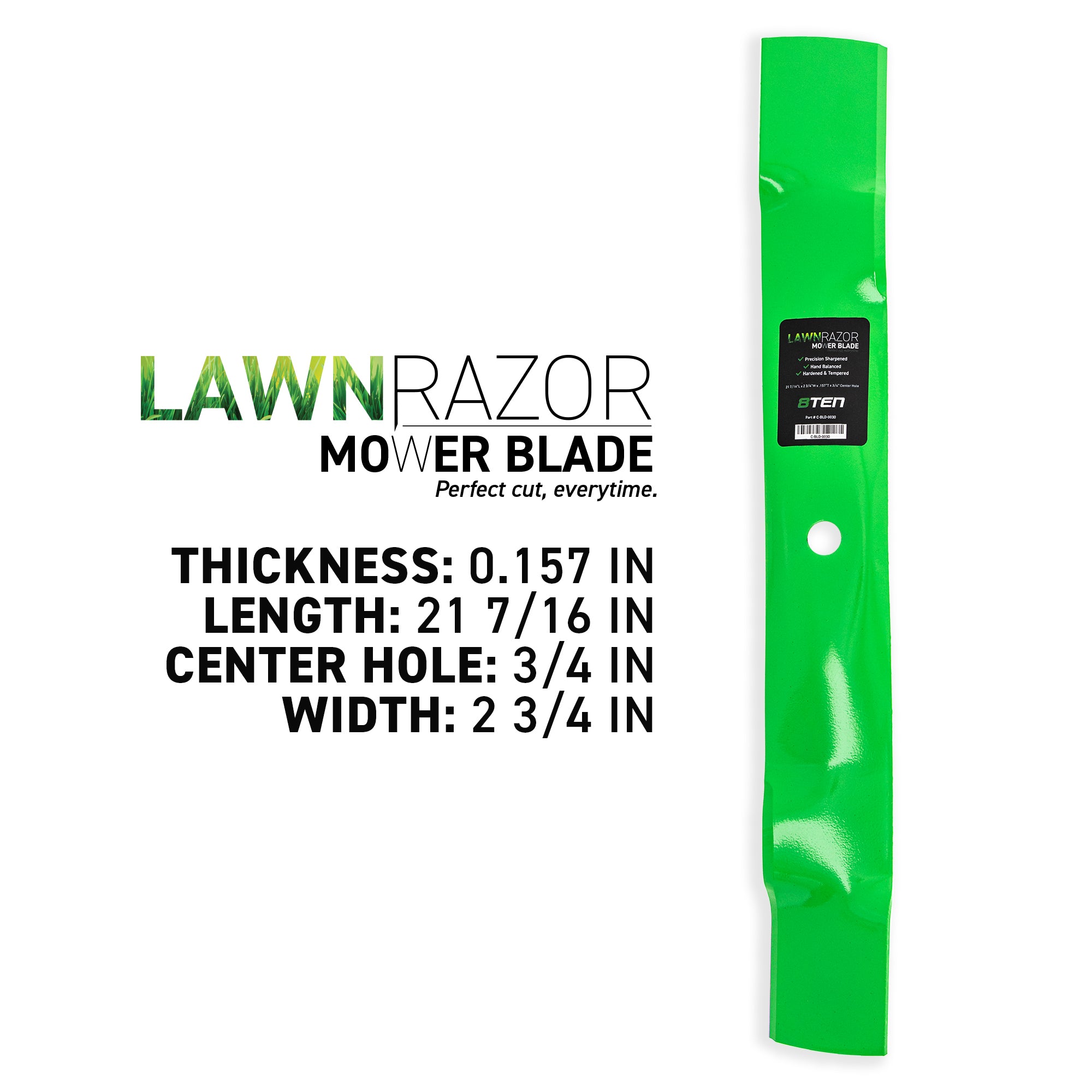 8TEN MK1001808 Mower Deck Rebuild Kit for Walbro Stens Oregon MTD