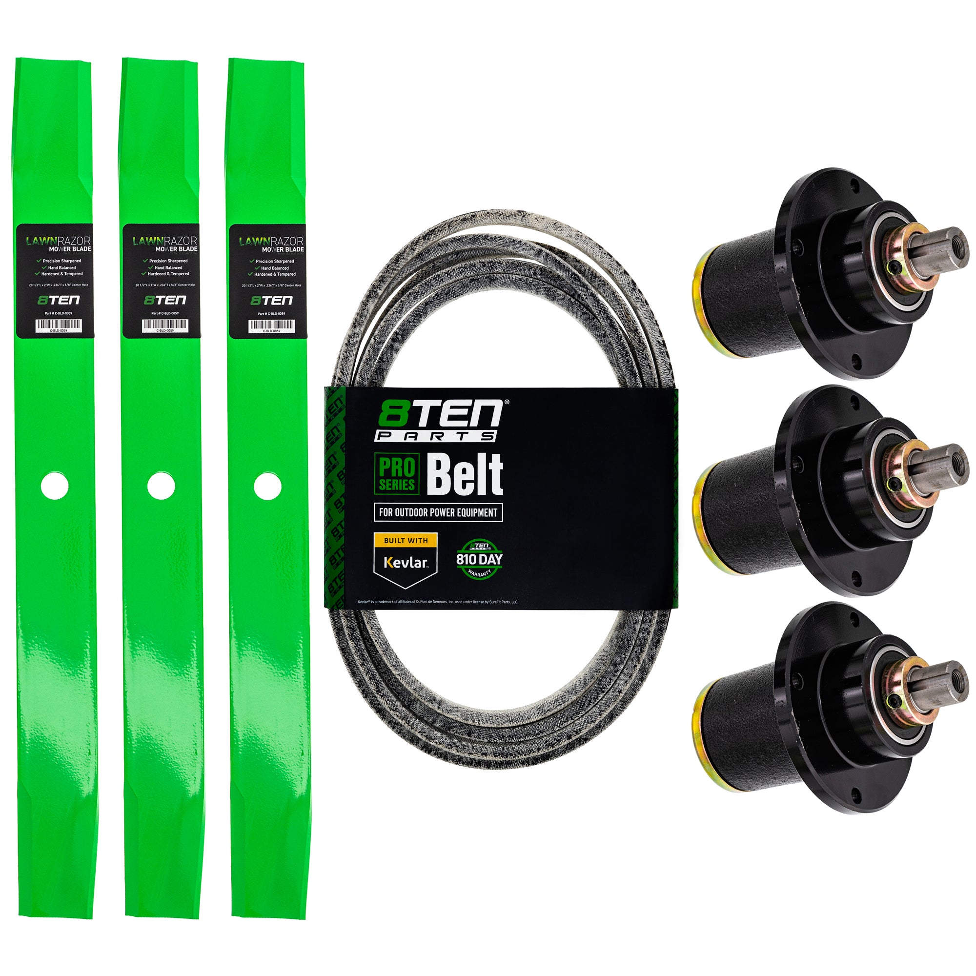 Mower Deck Rebuild Kit for Stens Oregon MTD Cub Cadet Troy-Bilt Lesco BAD BOY Bad Boy 8TEN MK1001810