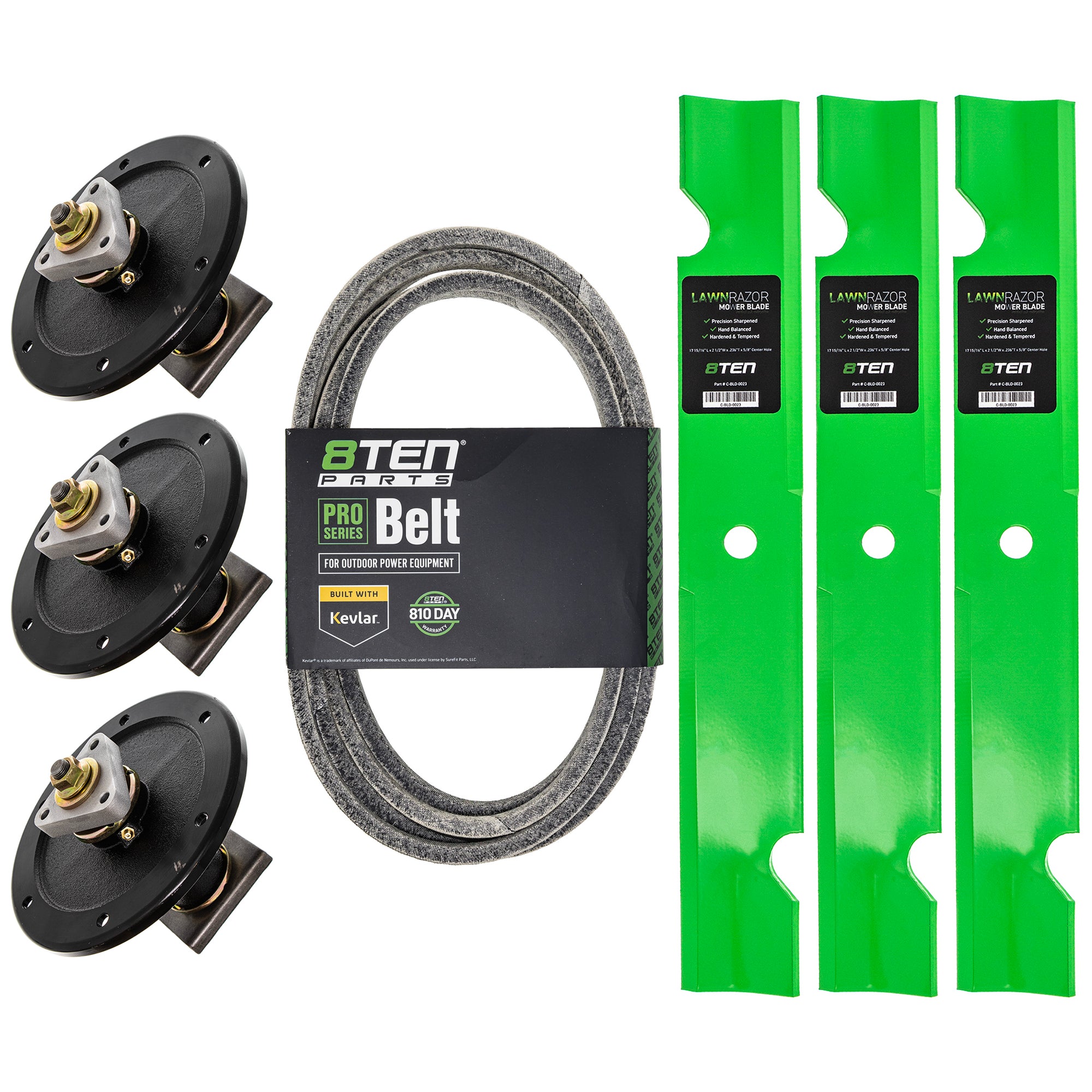 Mower Deck Rebuild Kit for zOTHER Toro Exmark-WHEELHORSE Toro Exmark Stens STEINER Snapper 8TEN MK1001951