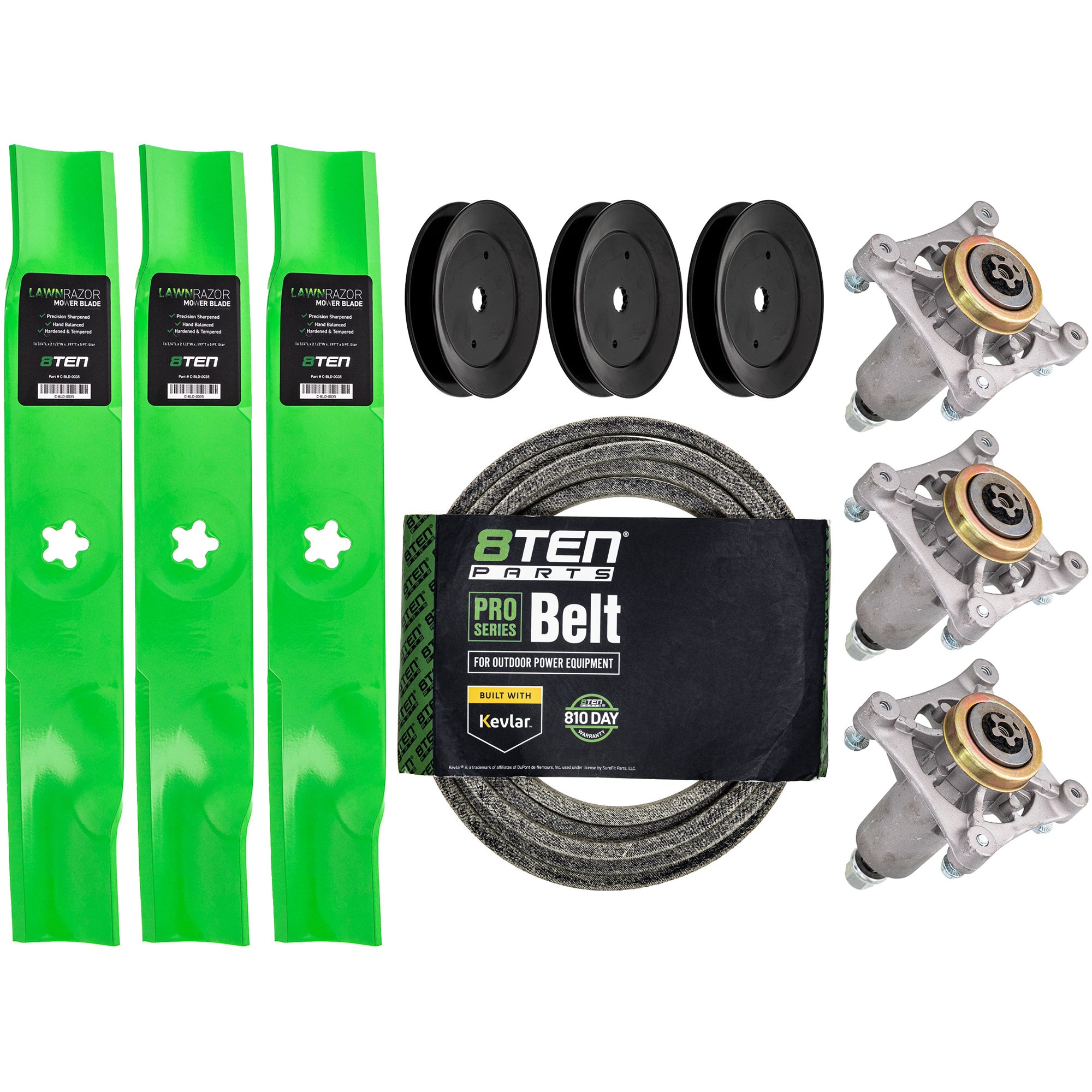 Mower Deck Rebuild Kit for zOTHER Walbro Toro Exmark Stens Oregon Murray MTD Cub Cadet 8TEN MK1002101