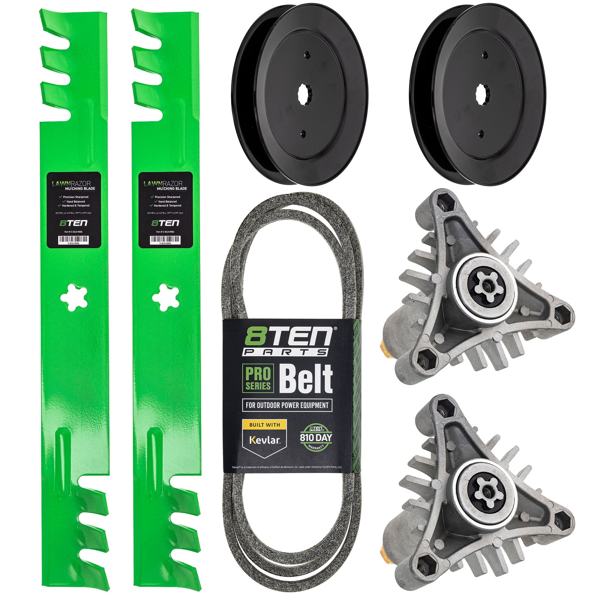 Mower Deck Rebuild Kit for zOTHER Stens Oregon MTD Cub Cadet Troy-Bilt McCulloch Husqvarna 8TEN MK1002119