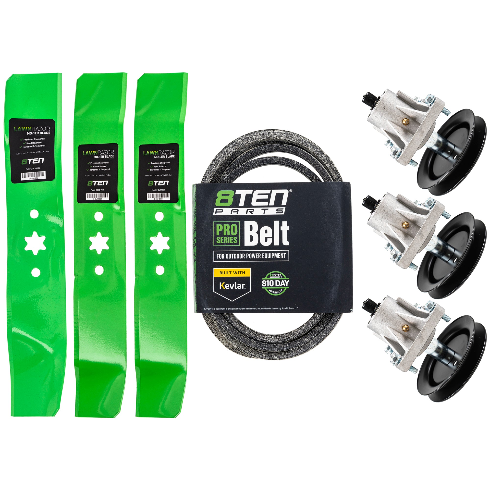 Mower Deck Rebuild Kit for Toro Exmark Stens Oregon MTD Cub Cadet Troy-Bilt John Deere 8TEN MK1002129