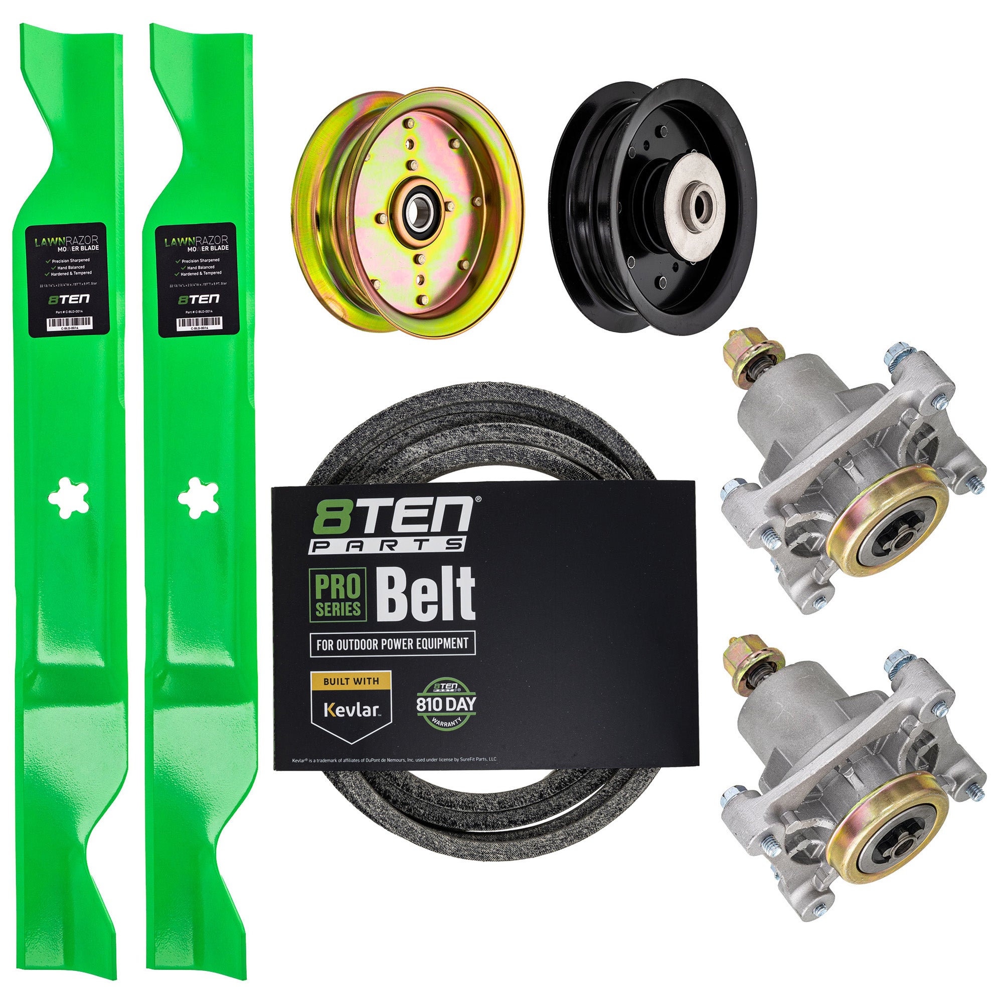 Mower Deck Rebuild Kit for zOTHER Stens Oregon MTD Cub Cadet Troy-Bilt Husqvarna Poulan 8TEN MK1002135