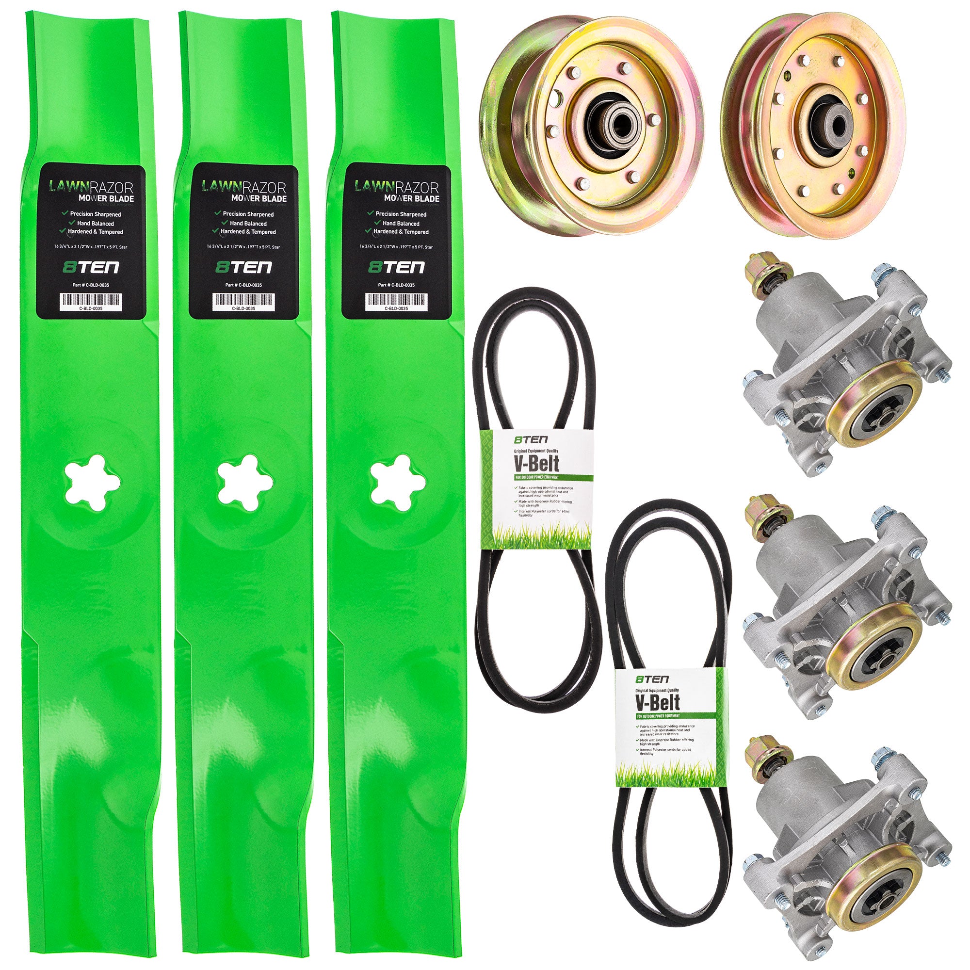 Mower Deck Rebuild Kit for zOTHER Walbro Toro Exmark Stens Oregon Murray MTD Cub Cadet 8TEN MK1002137