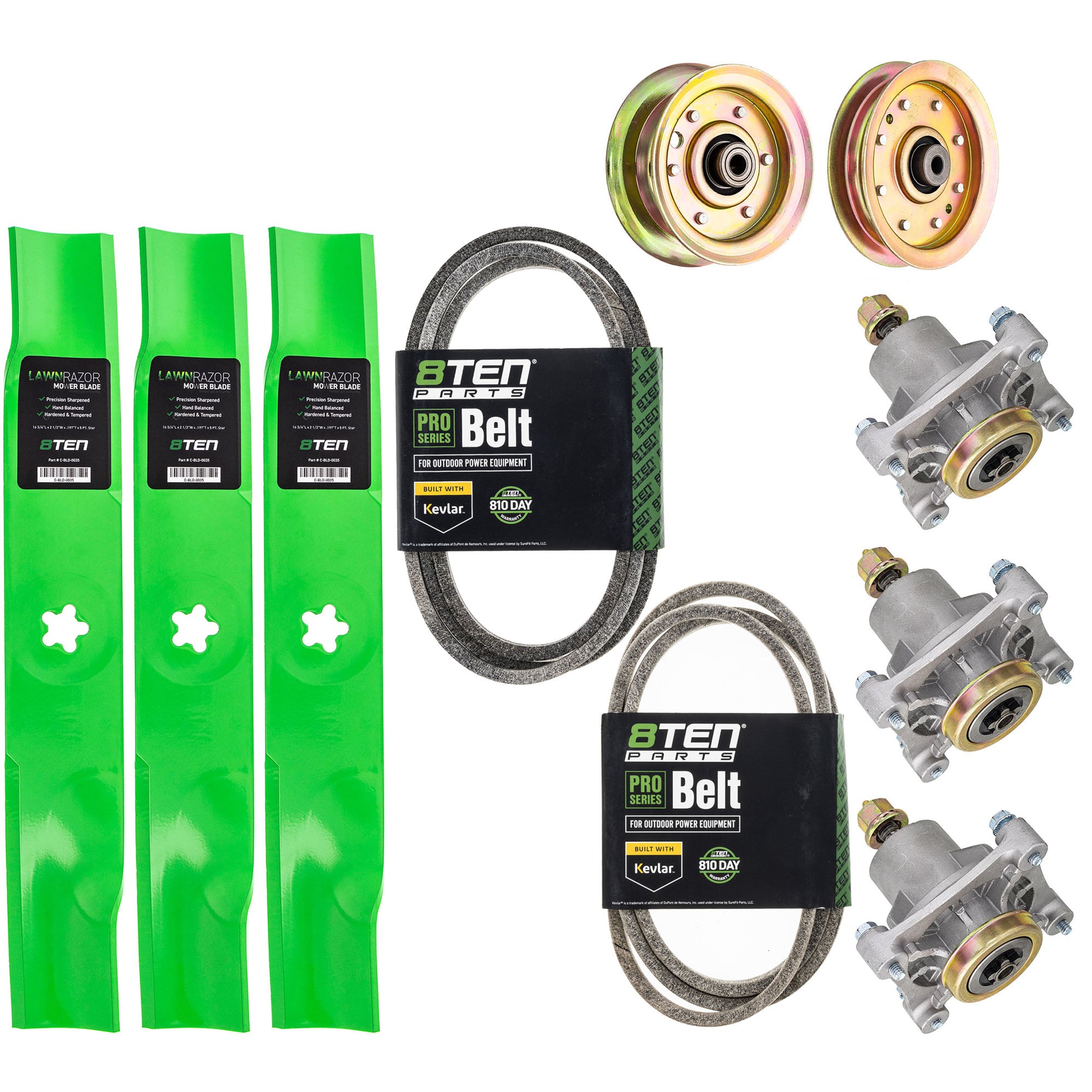 Mower Deck Rebuild Kit for zOTHER Walbro Toro Exmark Stens Oregon Murray MTD Cub Cadet 8TEN MK1002137
