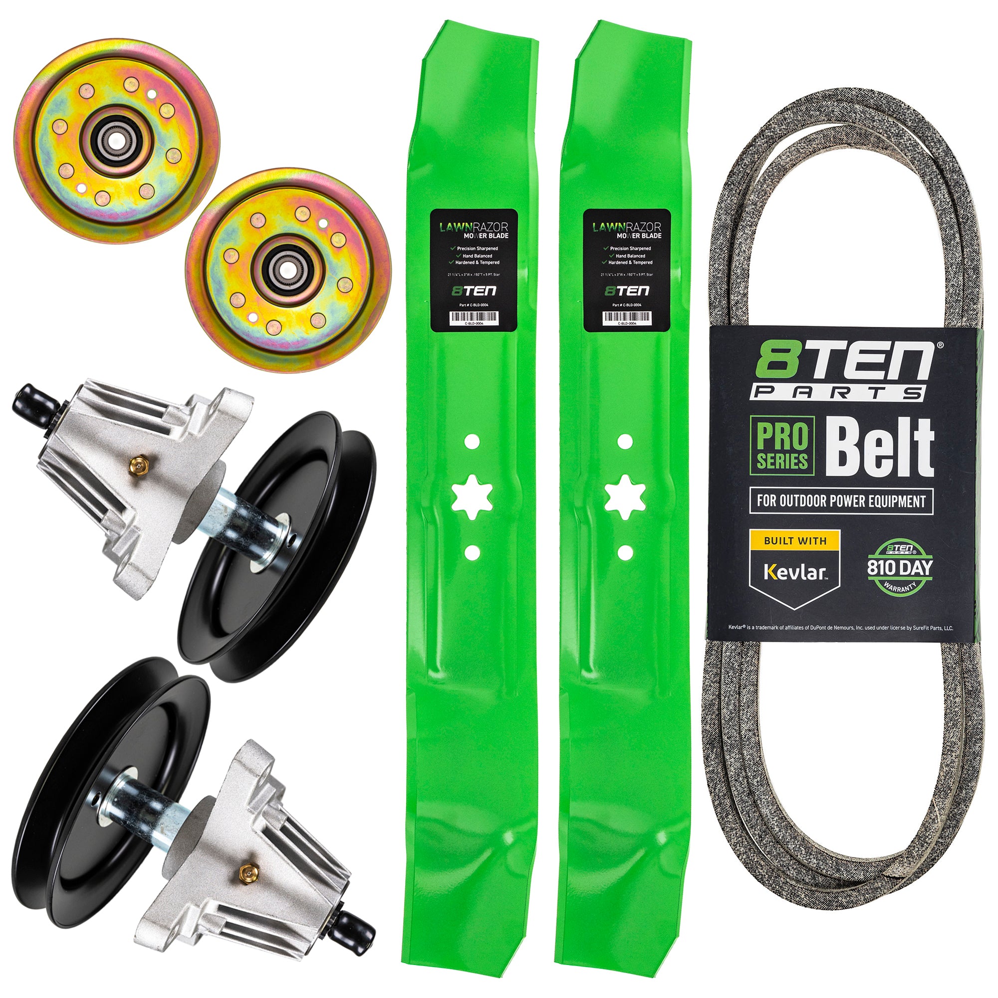 Kit Lame E Mandrini Per Falciatrice Cub Cadet I1046, LT1045 - Foto 7