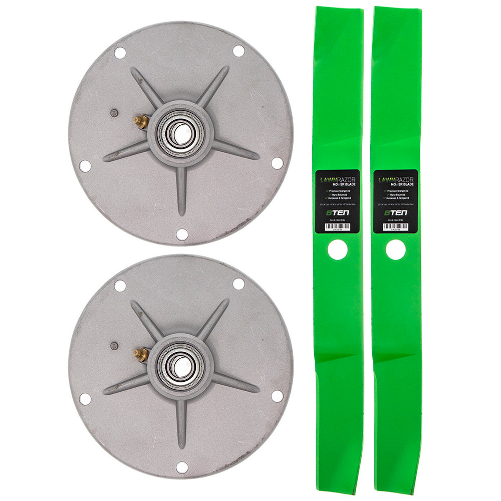 Deck Spindle & Mower Blade Kit for zOTHER Stens Oregon MURRAY Murray MTD Cub Cadet 8TEN MK1002250