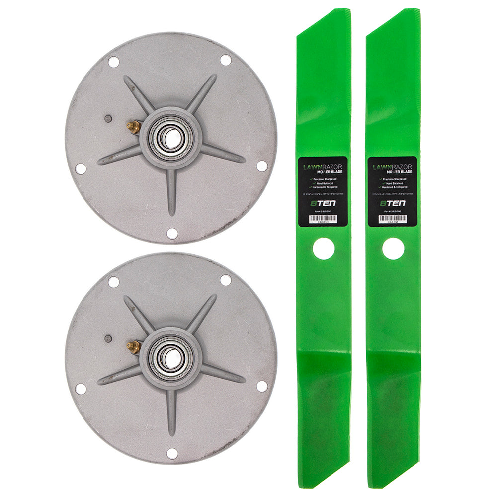 Deck Spindle & Mower Blade Kit for zOTHER Stens Oregon MURRAY Murray MTD Cub Cadet 8TEN MK1002263