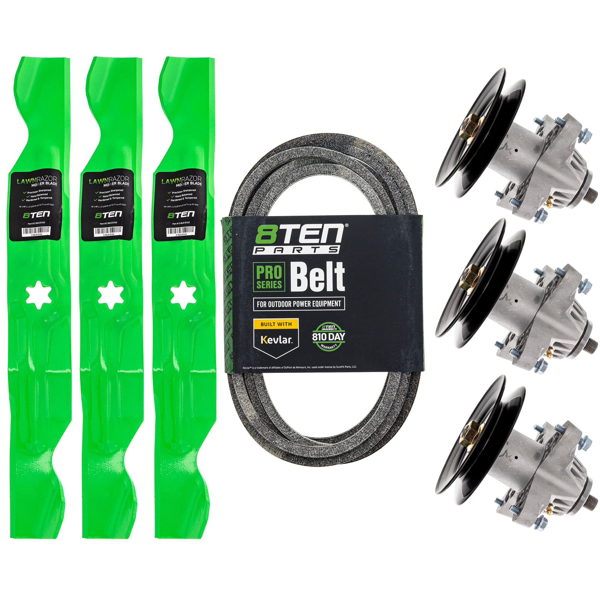 Deck Rebuild Kit for Toro Exmark Stens Oregon MTD Cub Cadet Troy-Bilt Husqvarna Poulan 8TEN MK1002385