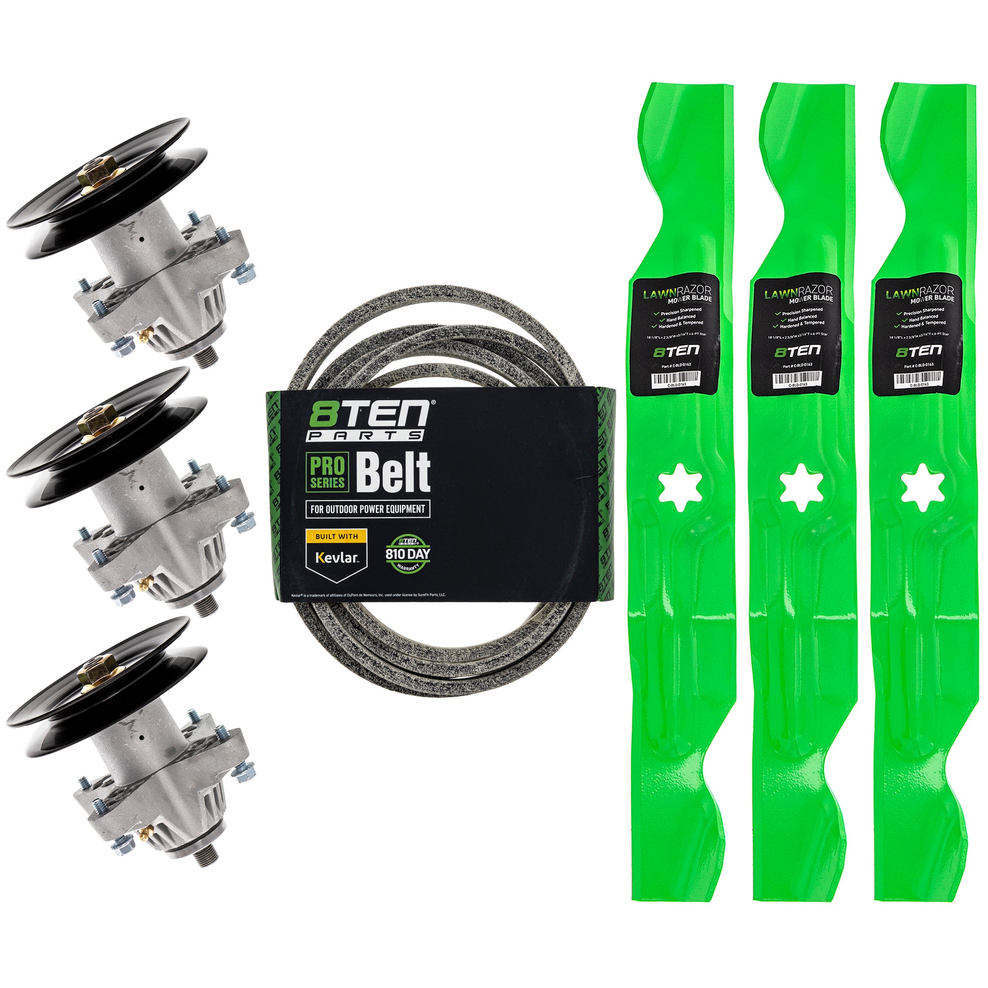 Mower Deck Rebuild Kit for Toro Exmark Stens Oregon MTD Cub Cadet Troy-Bilt Husqvarna 8TEN MK1002387