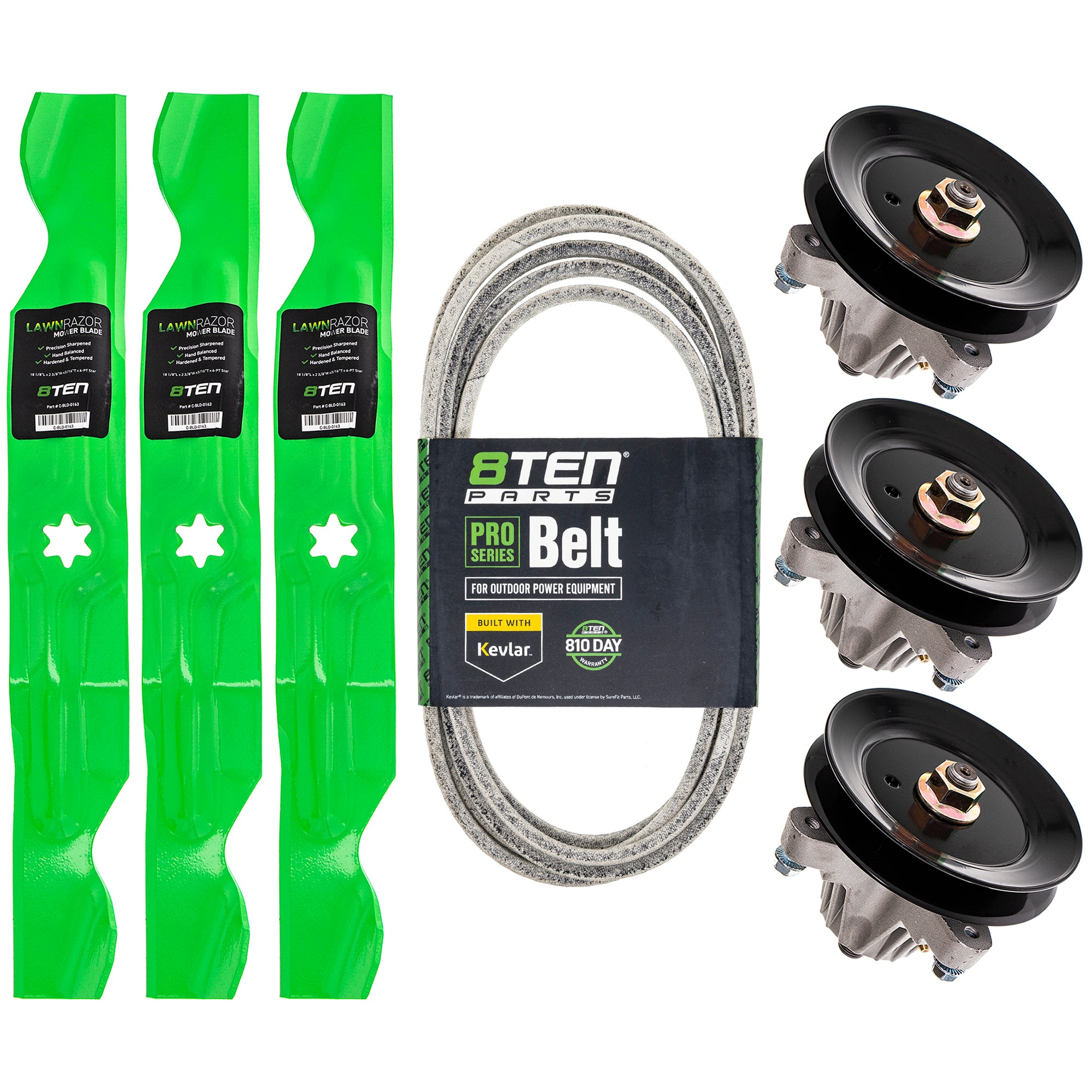 Deck Rebuild Kit for Stens Oregon MTD Cub Cadet Troy-Bilt Husqvarna Poulan Craftsman AYP 8TEN MK1002396