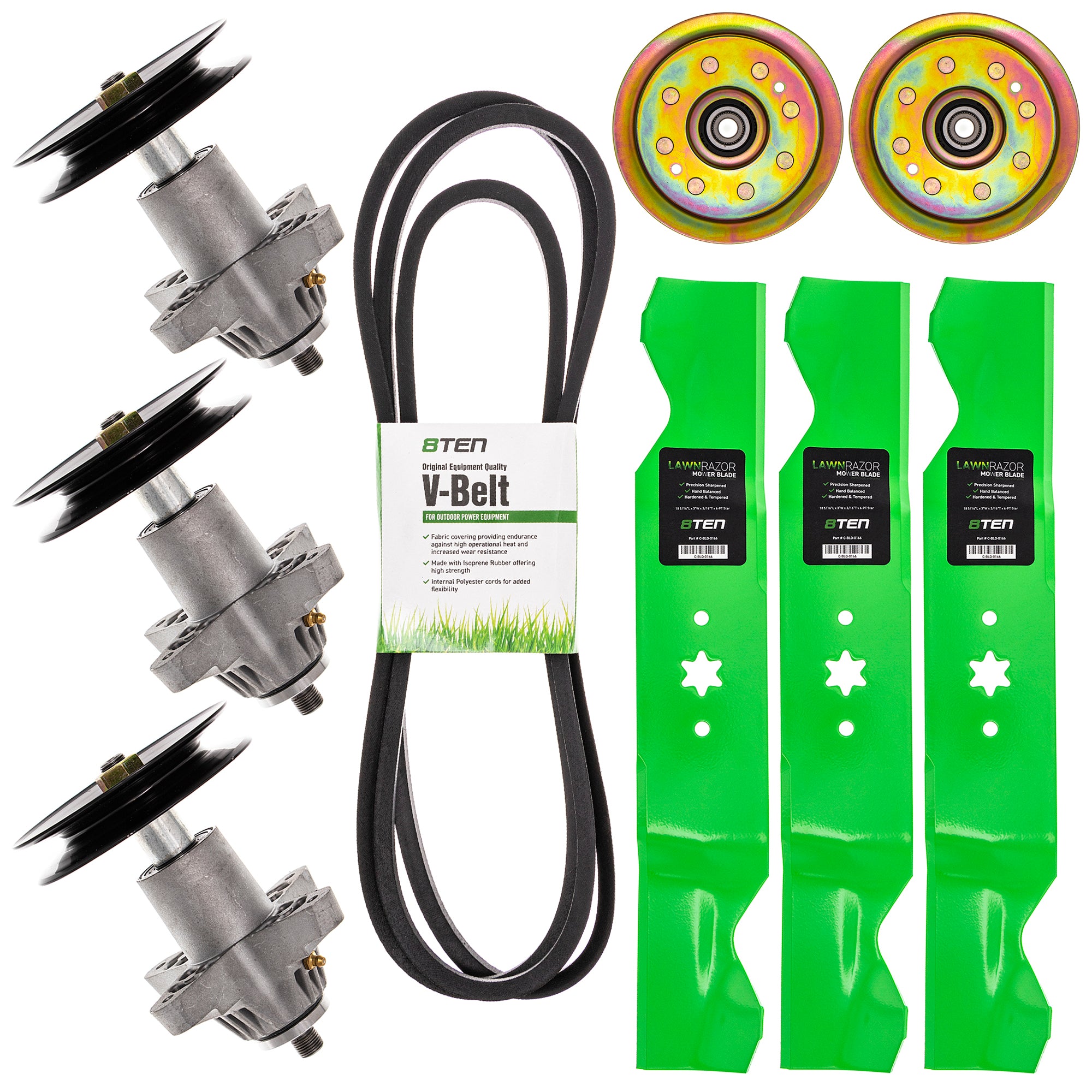 Deck Rebuild Kit for Yamaha Toro Exmark Stens Oregon MTD Cub Cadet Troy-Bilt ZTL8000 ZT-54 8TEN MK1002404