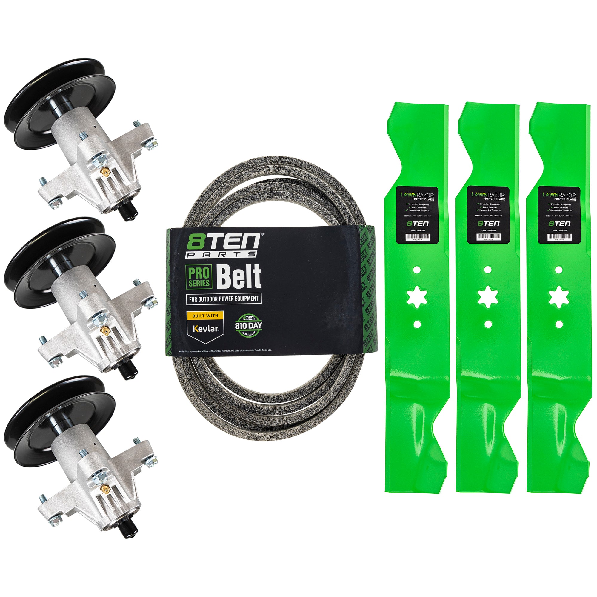 Deck Rebuild Kit for Stens Oregon MTD Cub Cadet Troy-Bilt ZT-L54 Z6600 Mustang Cadet 8TEN MK1002409