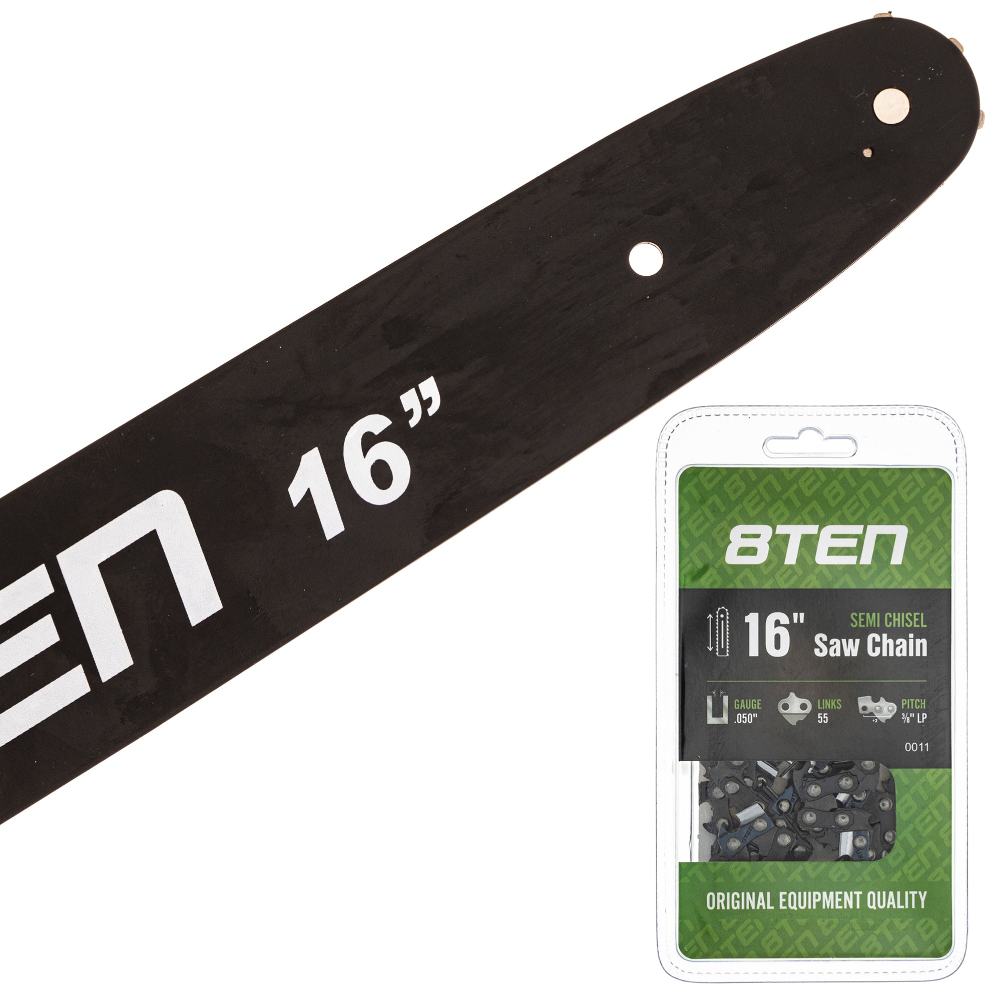 Chainsaw Bar & Chain Kit 16 Inch for zOTHER Windsor Stens Silver Streak Oregon GB Carlton 8TEN MK1002930