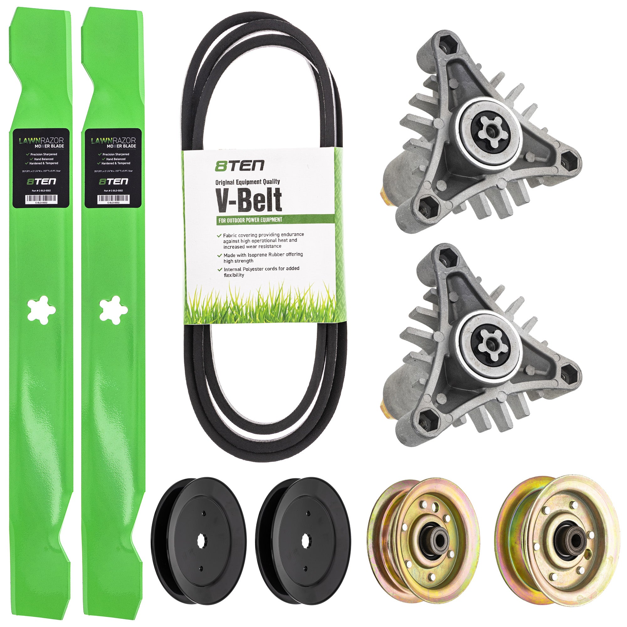Mower Deck Rebuild Kit for zOTHER Oregon Murray MTD Cub Cadet Troy-Bilt John Deere 8TEN MK1005104