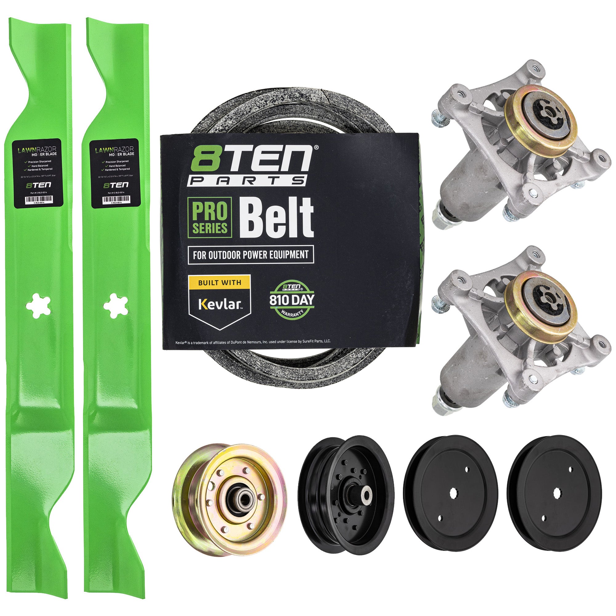 Mower Deck Rebuild Kit for zOTHER Stens Oregon Murray MTD Cub Cadet Troy-Bilt Husqvarna 8TEN MK1005107