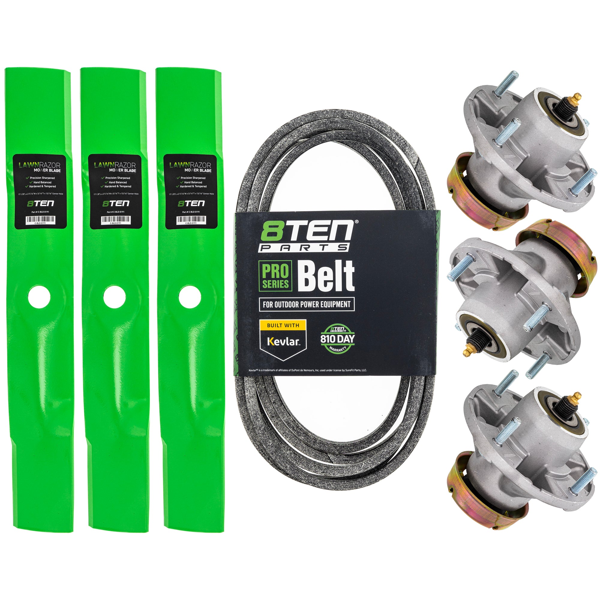 Mower Deck Rebuild Kit for zOTHER Walbro Stens Oregon MTD Cub Cadet Troy-Bilt John Deere 8TEN MK1005108