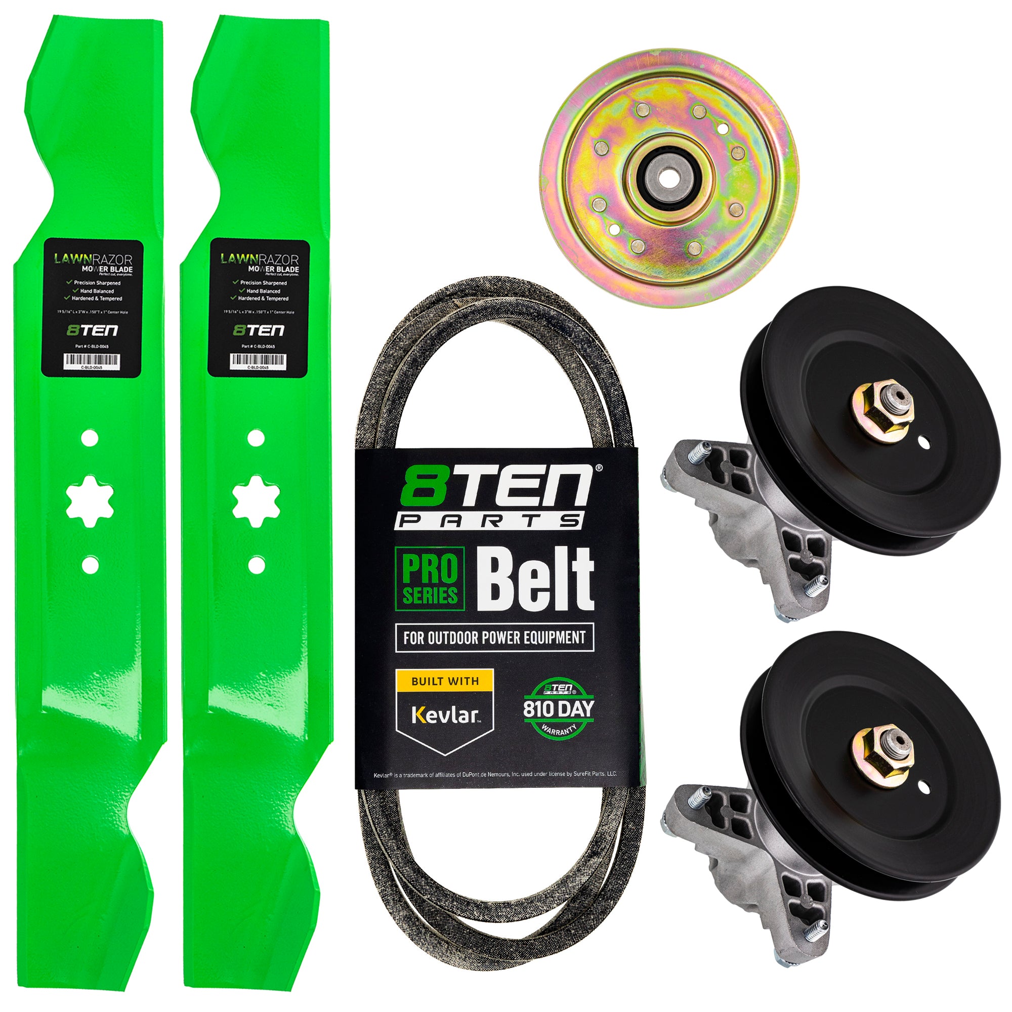 Mower Deck Rebuild Kit for Stens Oregon MTD Cub Cadet Troy-Bilt 771F 762F 760F 756-04129 8TEN MK1005109